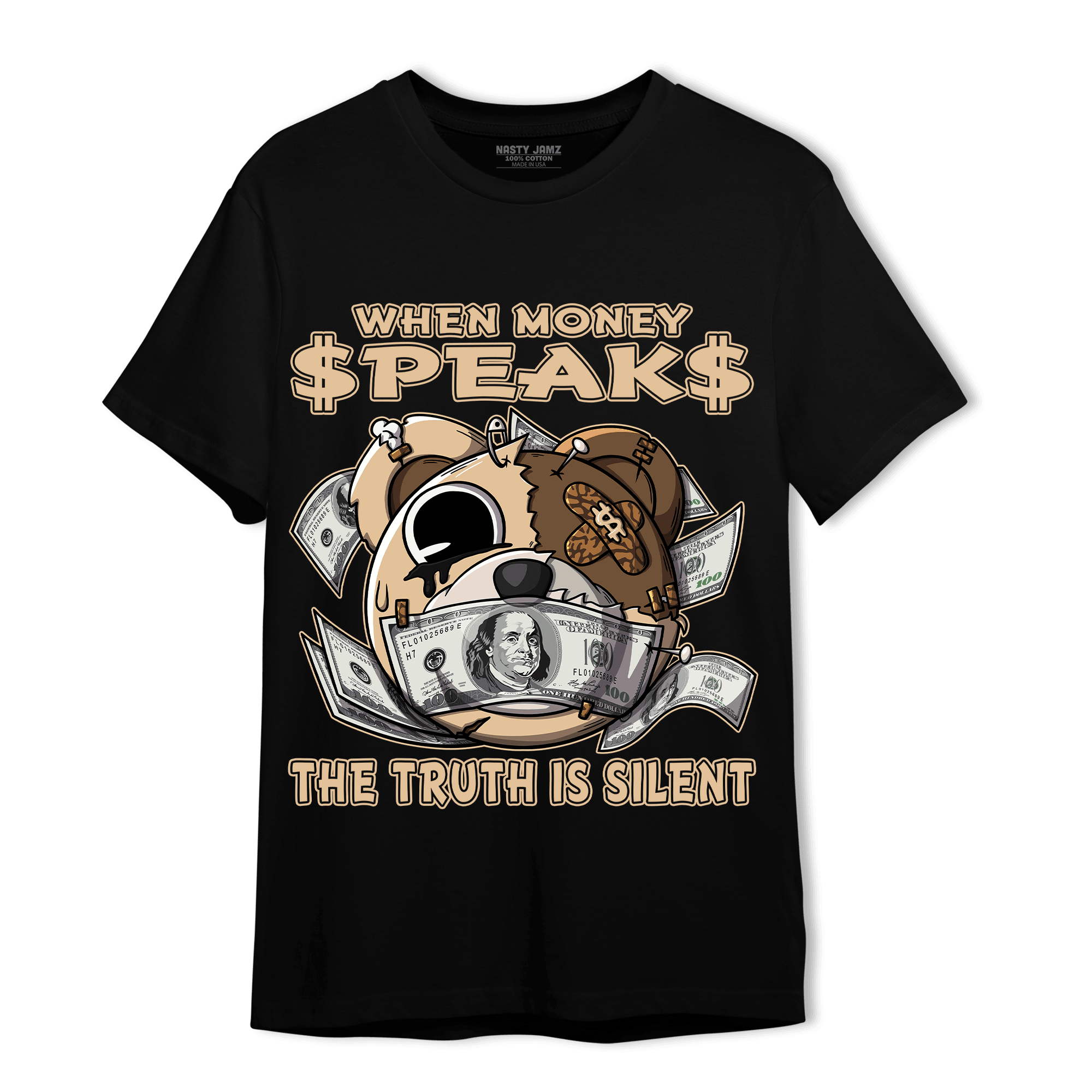 Palomino 3s T Shirt Match When Money Speaks Ber - NastyJamz