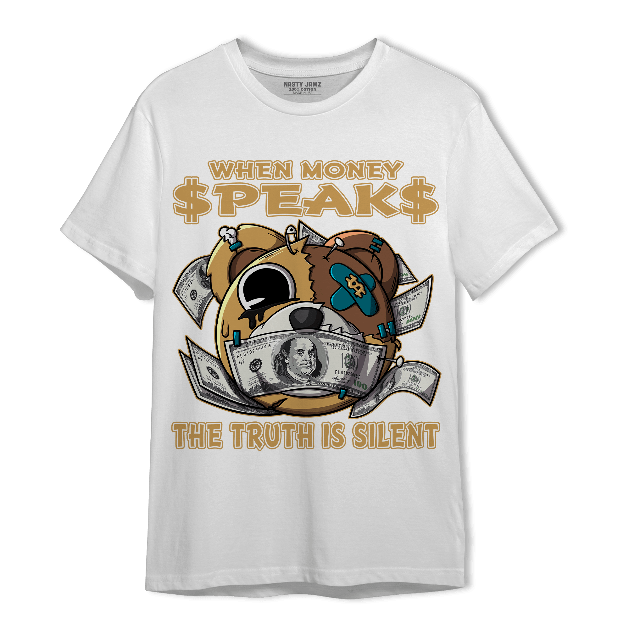 Cacao Wow 4s T Shirt Match When Money Speaks Ber - NastyJamz