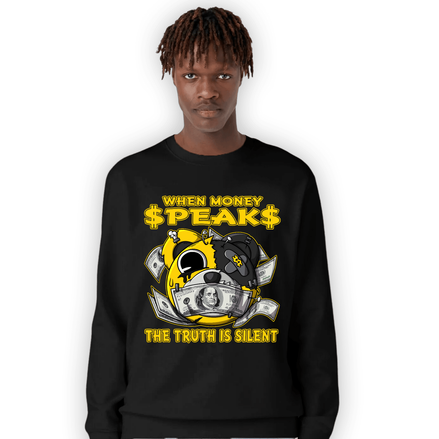 Thunder 4s Sweatshirt Match When Money Speaks Ber - NastyJamz