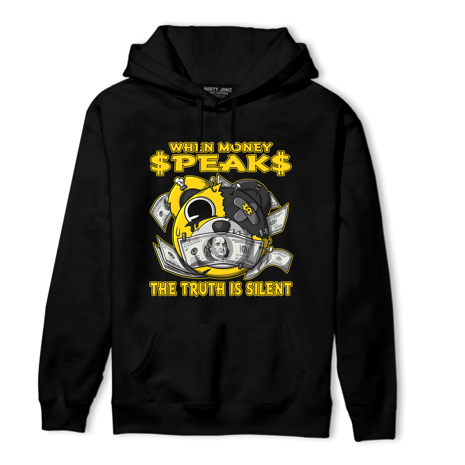 Thunder 4s Hoodie Match When Money Speaks Ber - NastyJamz