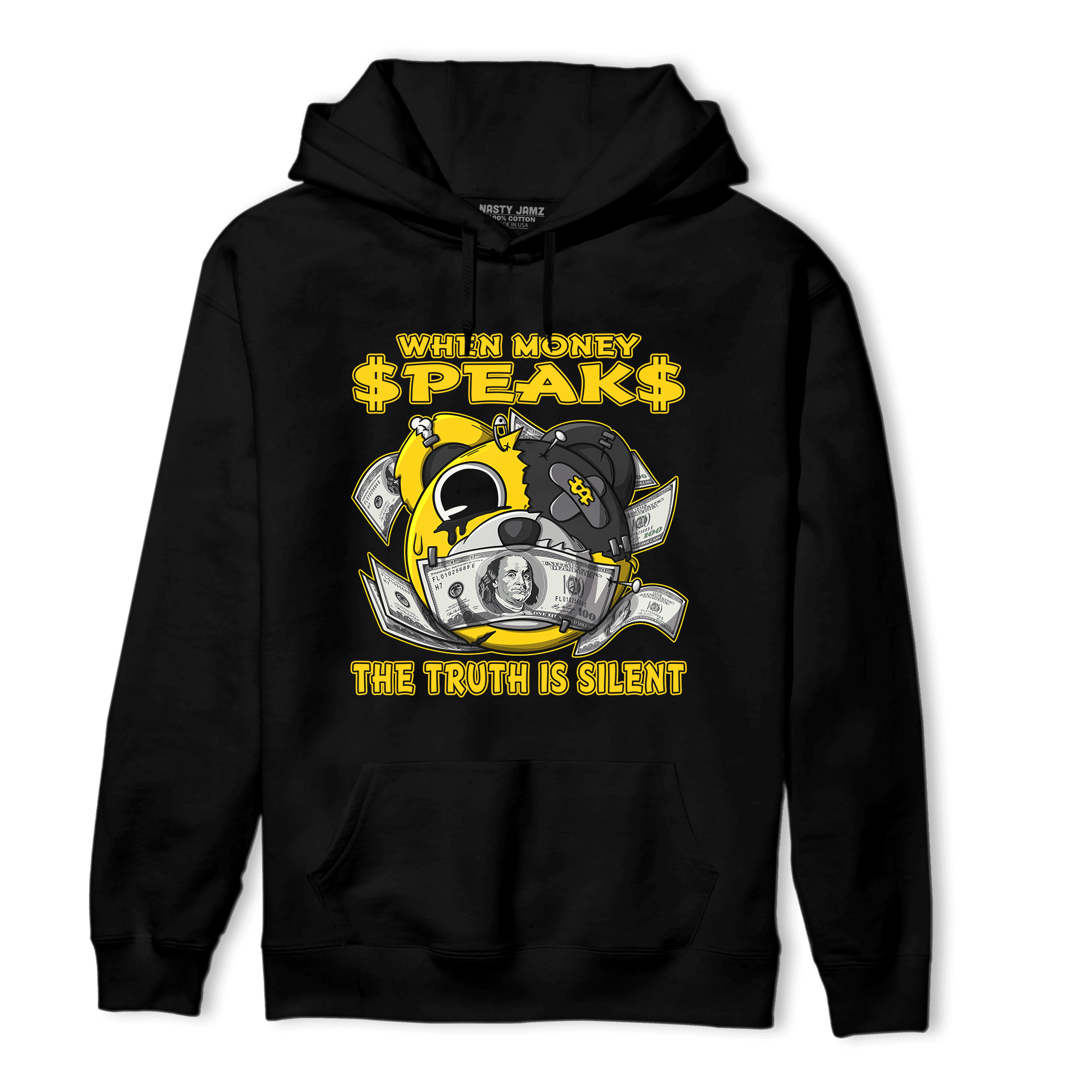 Thunder 4s Hoodie Match When Money Speaks Ber - NastyJamz