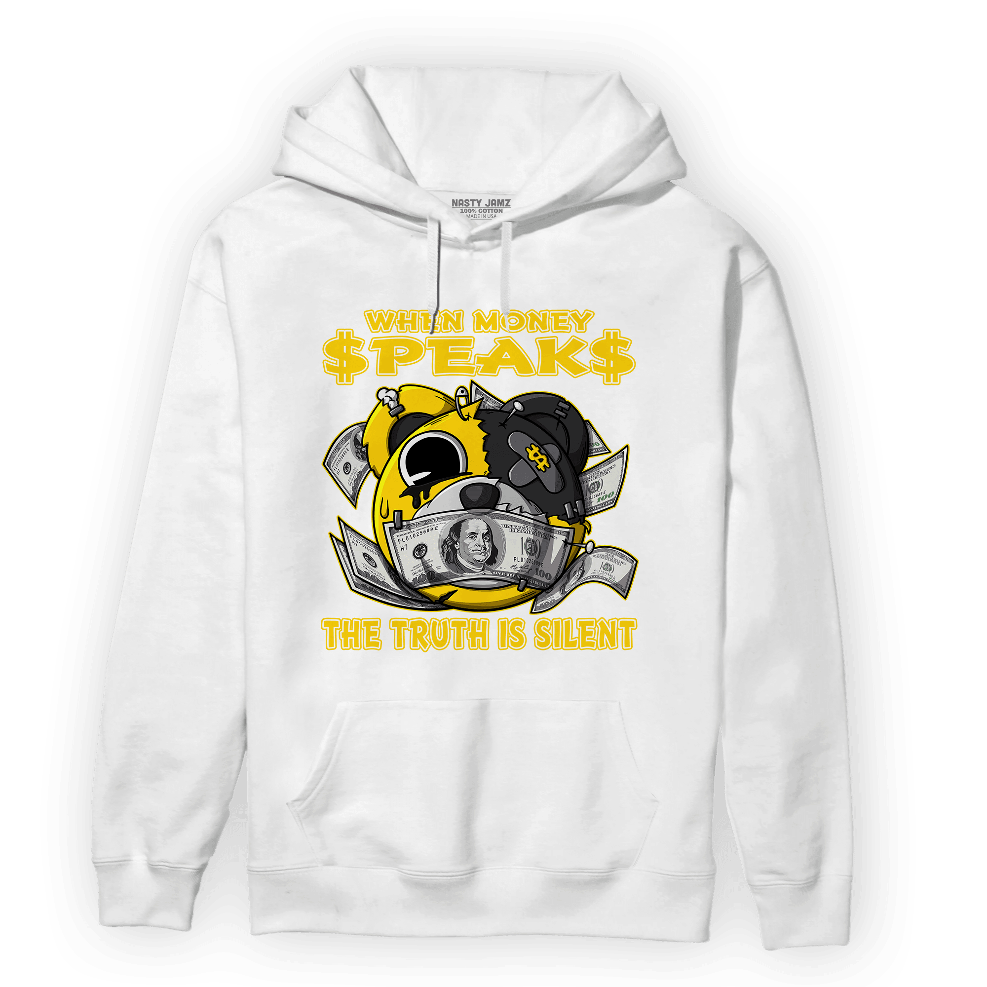Thunder 4s Hoodie Match When Money Speaks Ber - NastyJamz