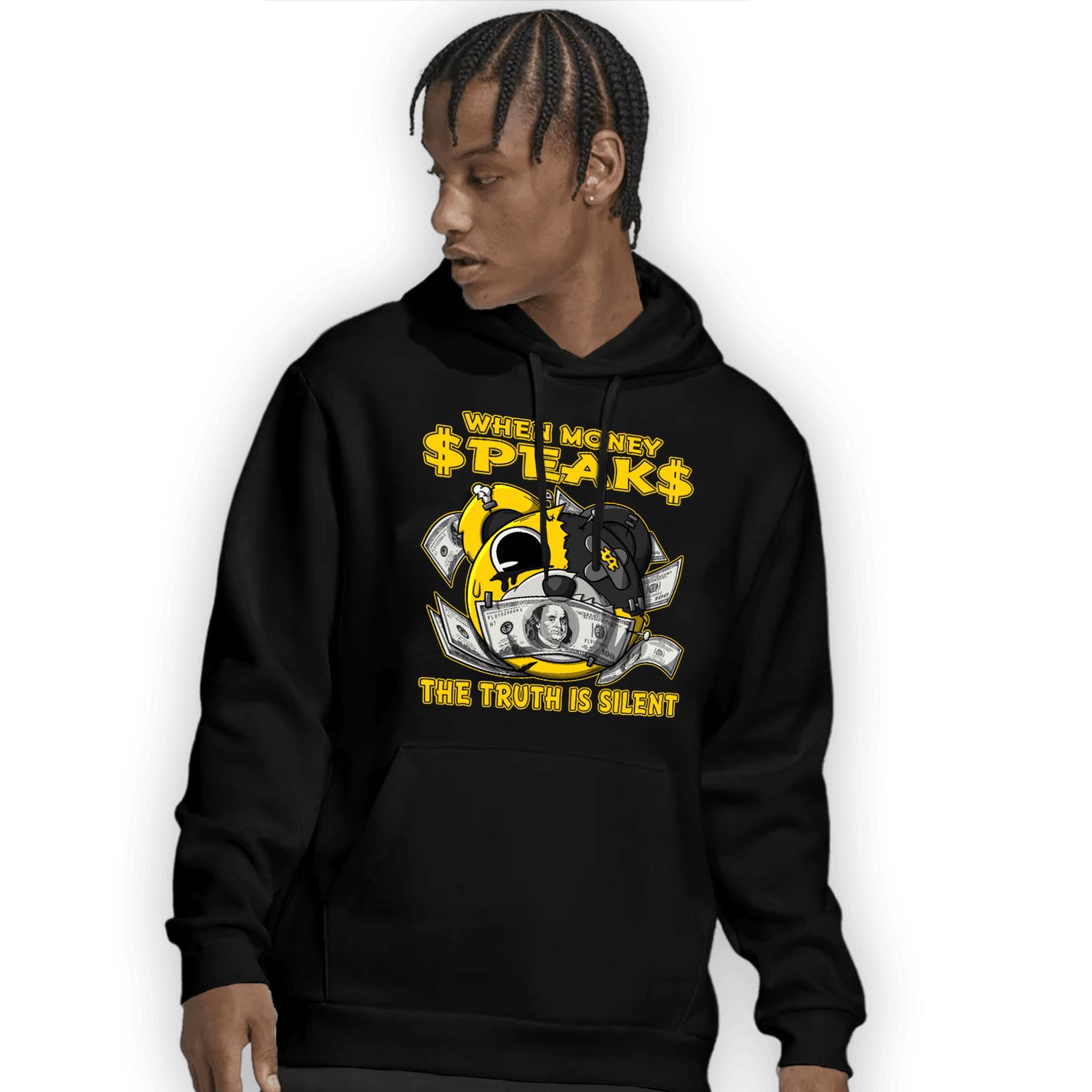 Thunder 4s Hoodie Match When Money Speaks Ber - NastyJamz
