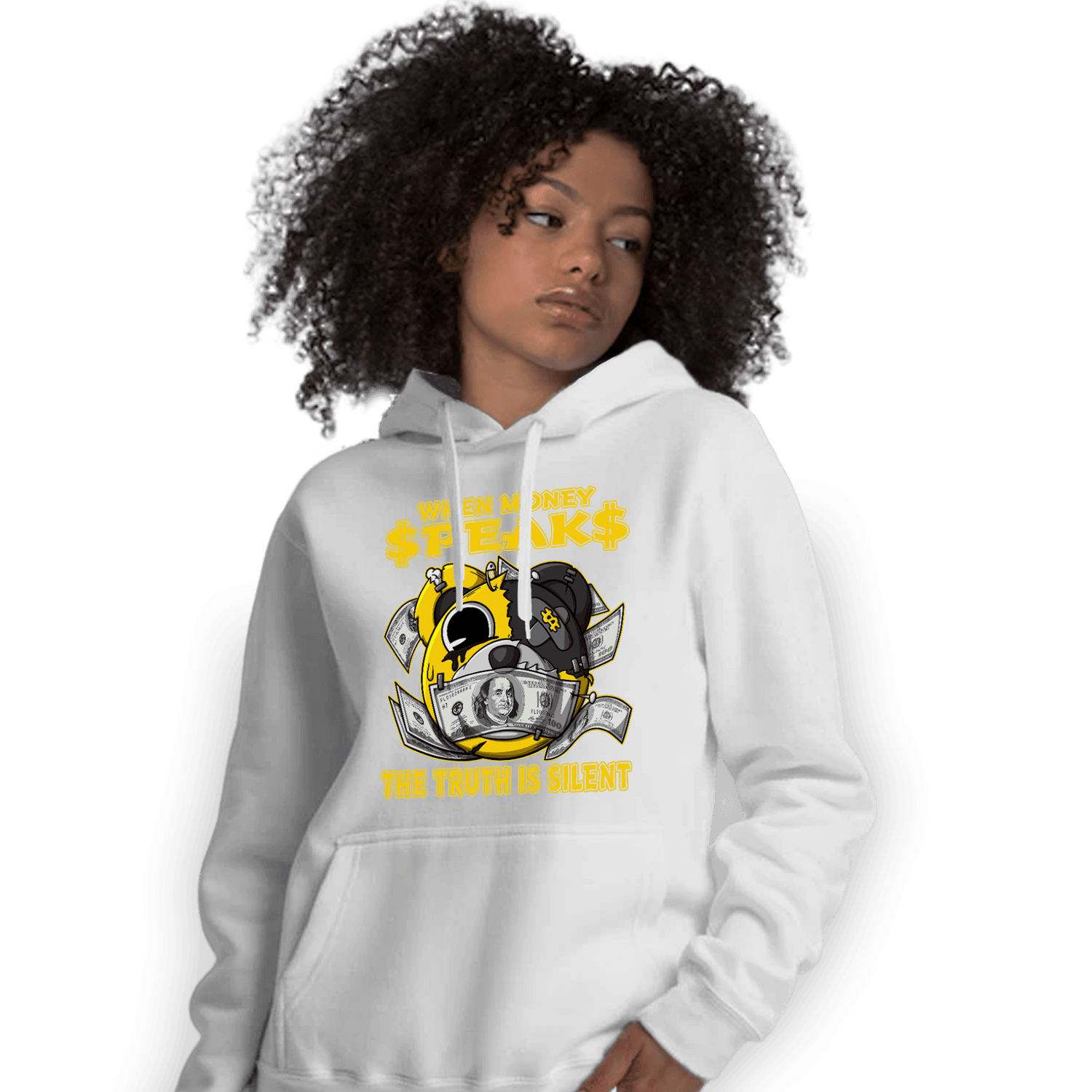 Thunder 4s Hoodie Match When Money Speaks Ber - NastyJamz