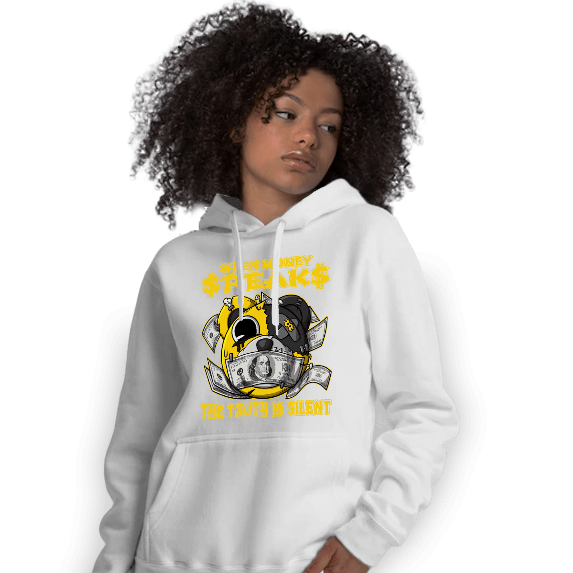 Thunder 4s Hoodie Match When Money Speaks Ber - NastyJamz