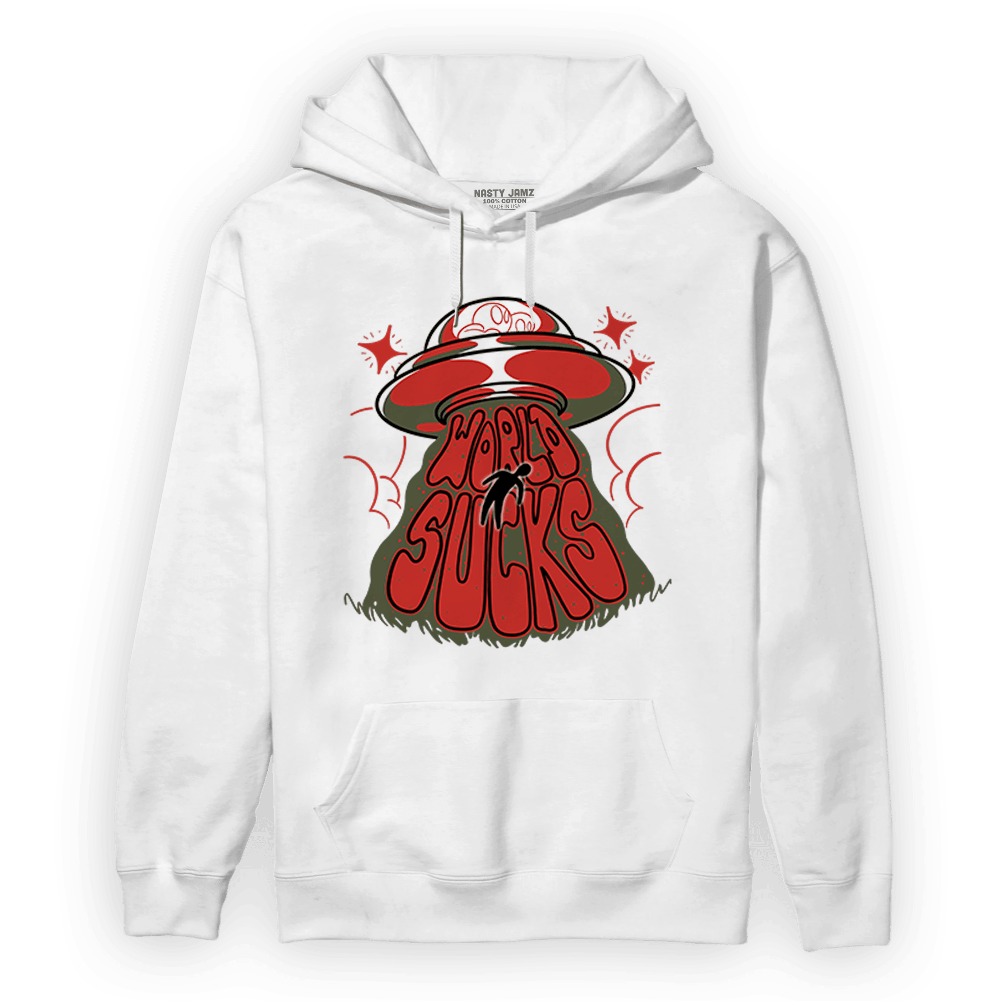 Dunk Low Mystic Red Hoodie Match World Sucks - NastyJamz