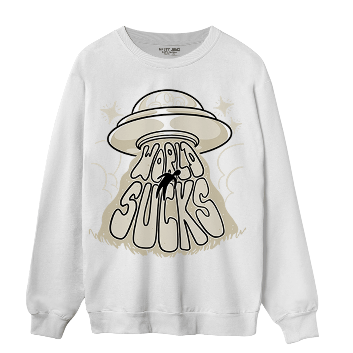 Gratitude 11s Sweatshirt Match World Sucks - NastyJamz