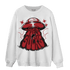 Cherry 12s Sweatshirt Match World Sucks - NastyJamz
