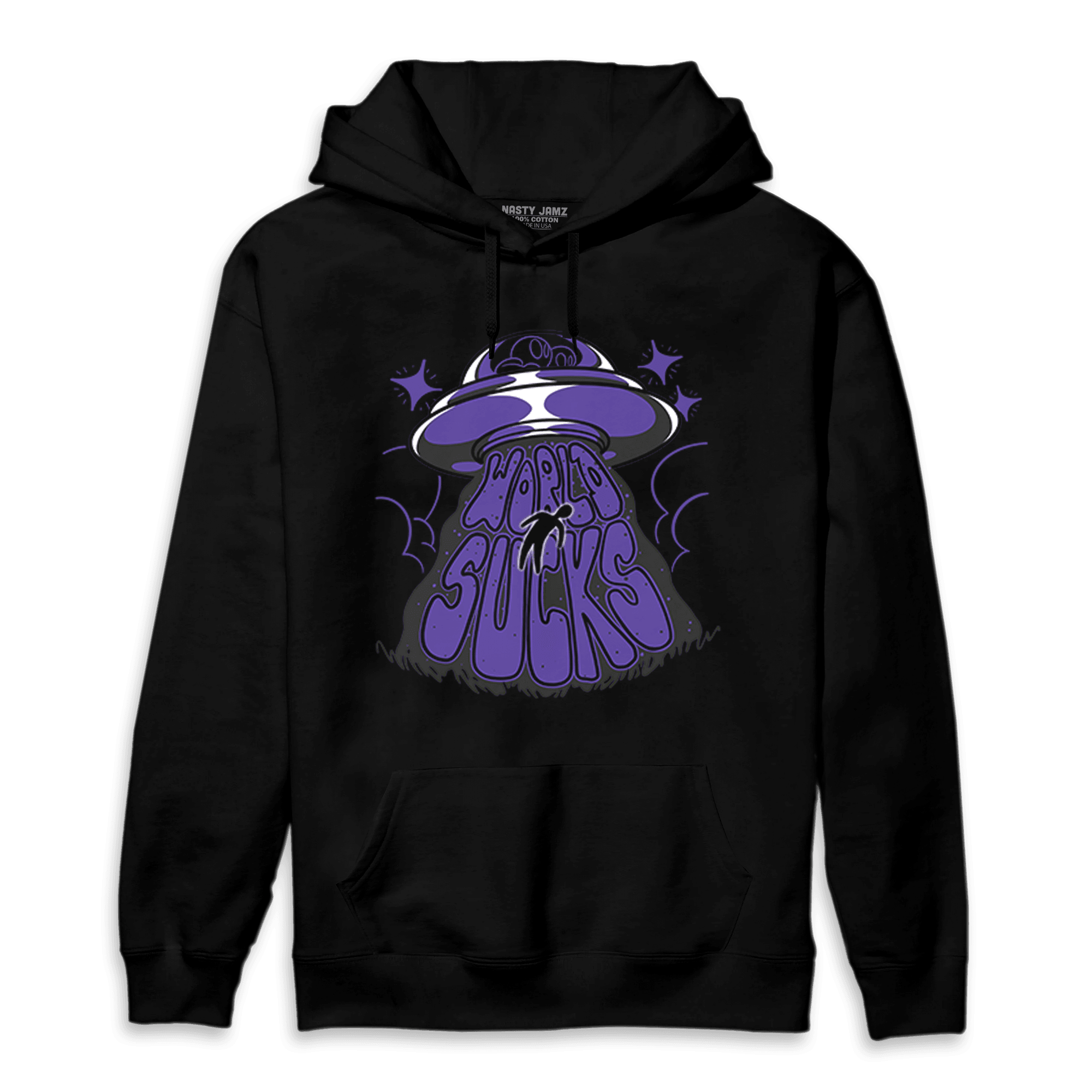 Field Purple 12s Hoodie Match World Sucks - NastyJamz