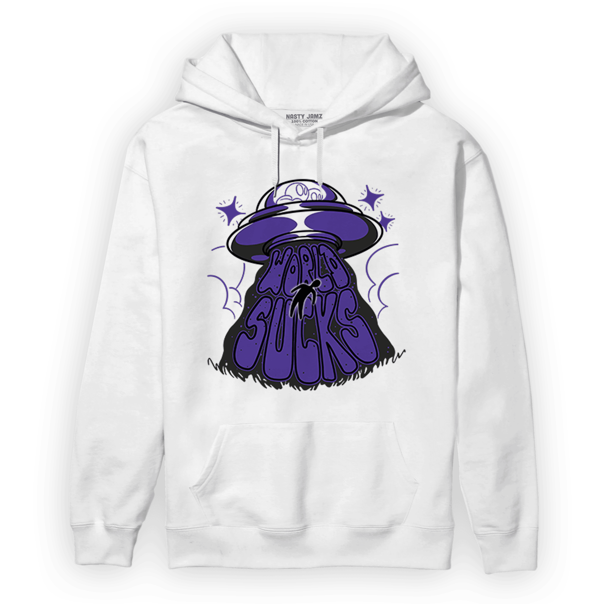 Field Purple 12s Hoodie Match World Sucks - NastyJamz