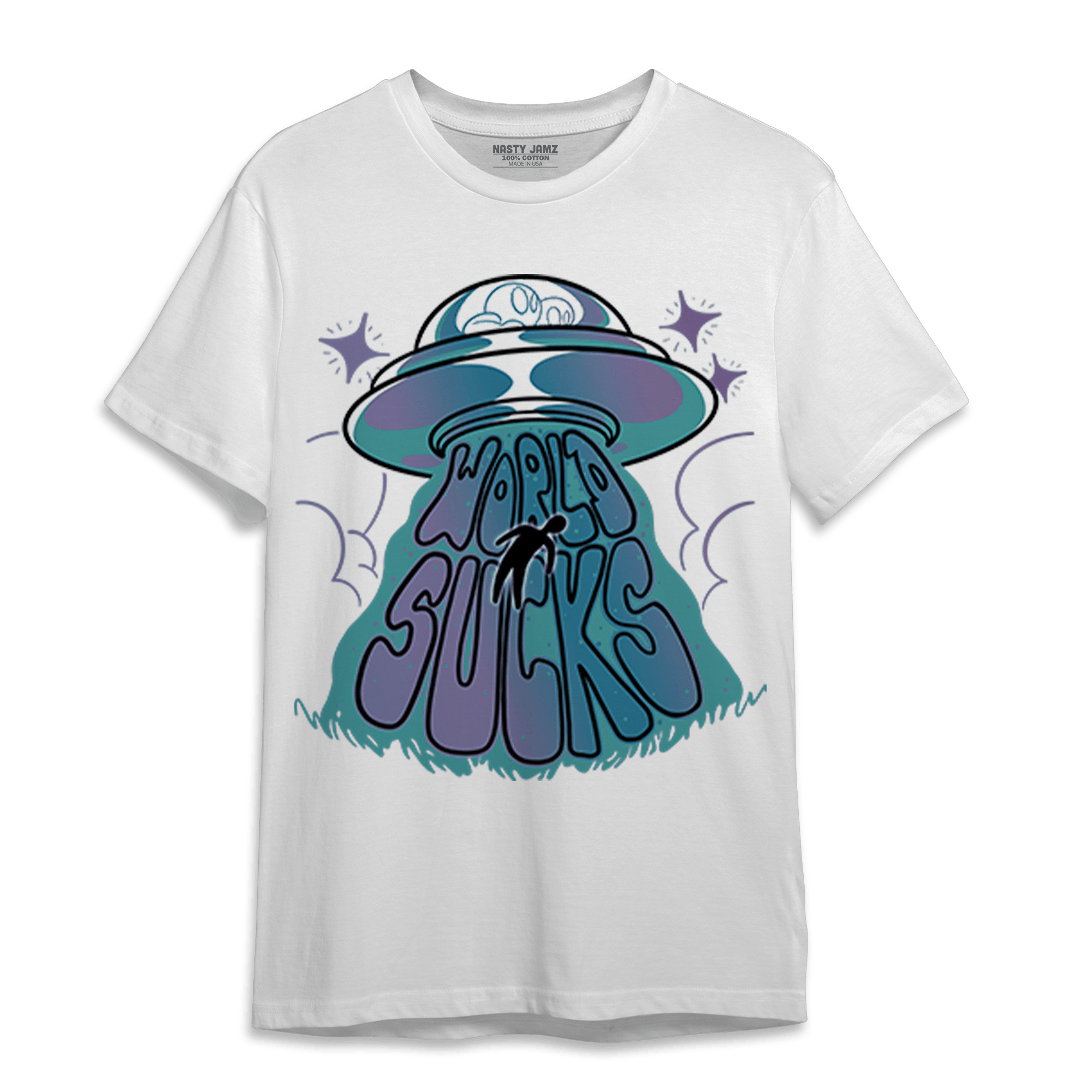 Low Love Letter 14s T Shirt Match World Sucks - NastyJamz