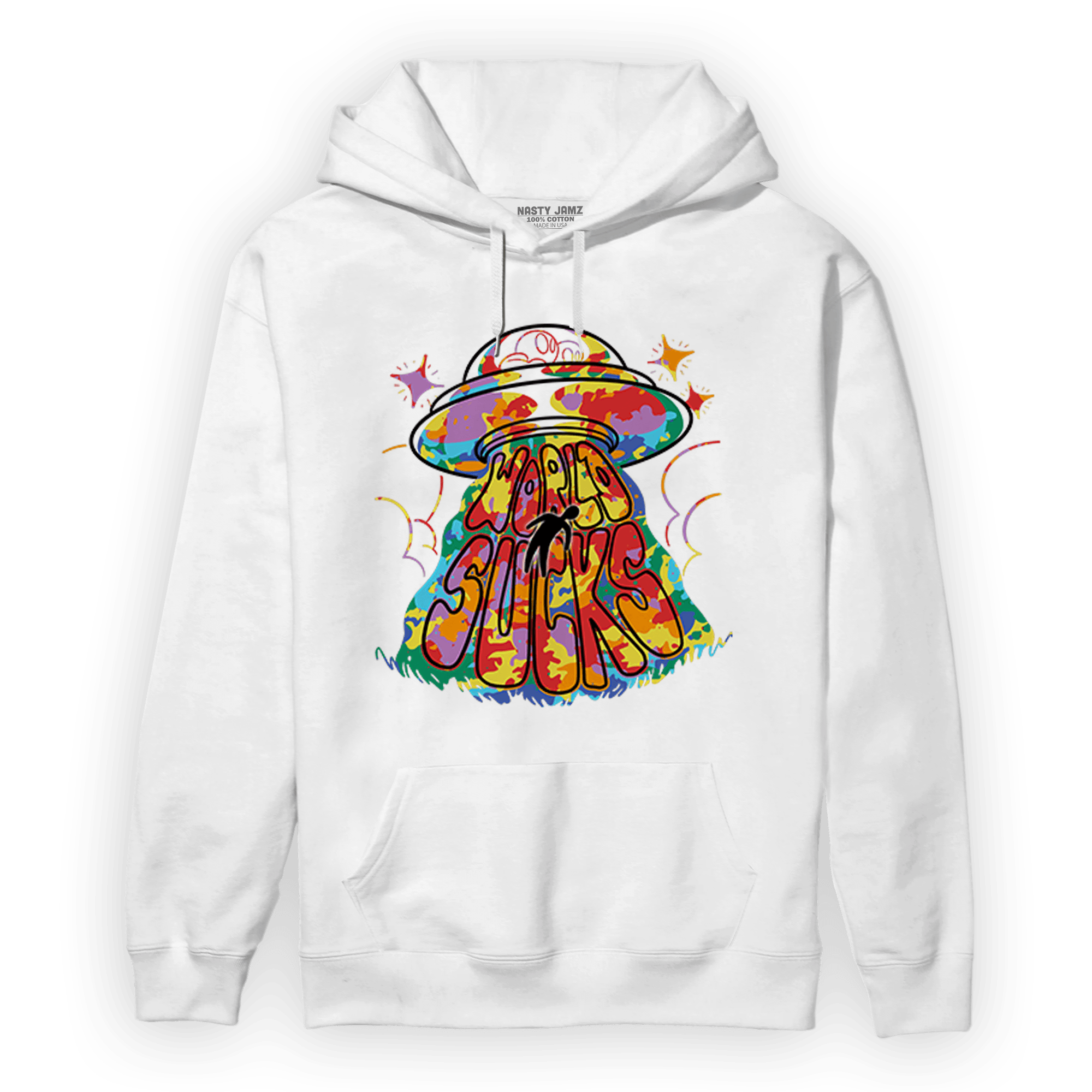 Mid GS Six Championships 1s Hoodie Match World Sucks - NastyJamz