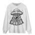 Retro High OG Black White 1s Sweatshirt Match World Sucks - NastyJamz