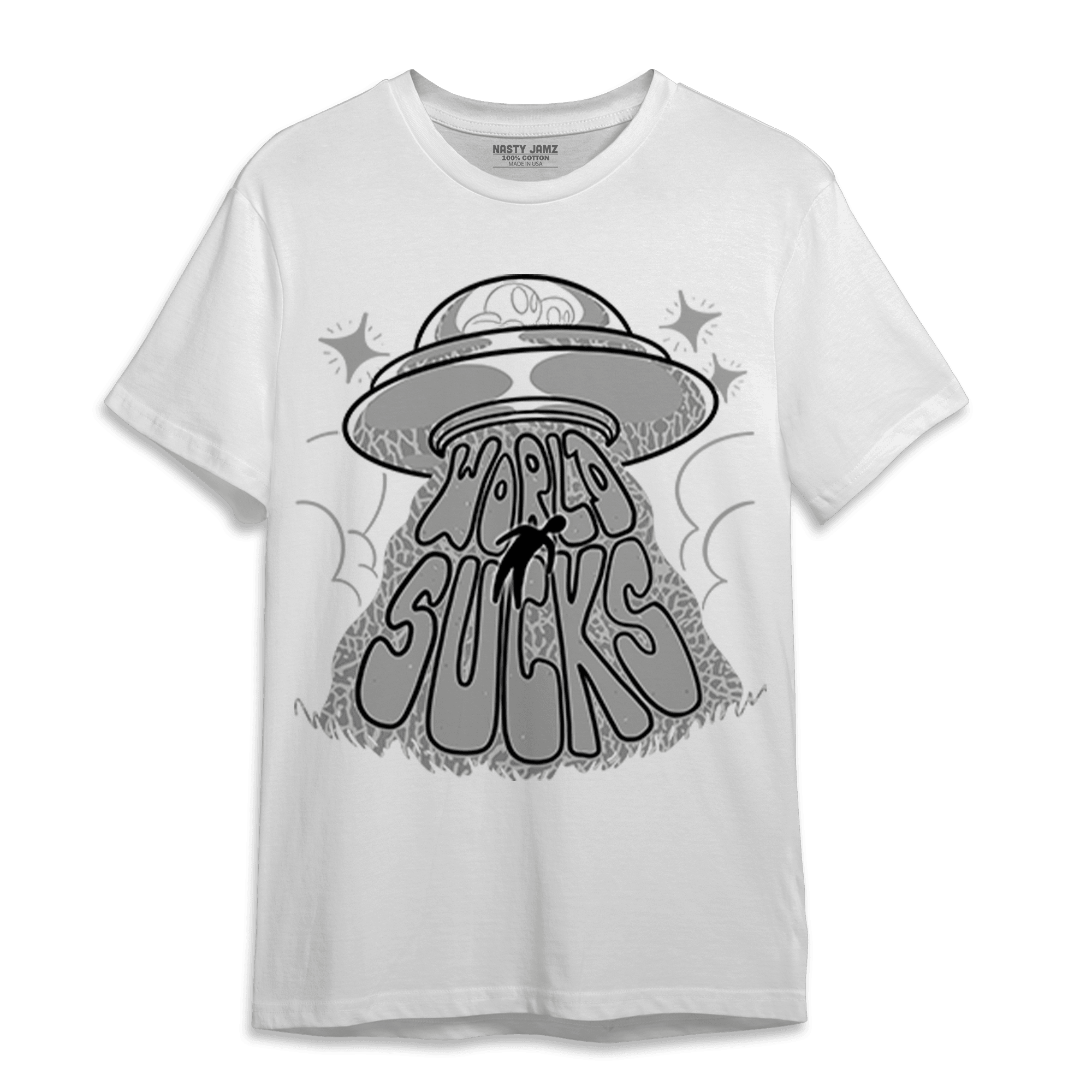 Craft Ivory 3s T Shirt Match World Sucks - NastyJamz