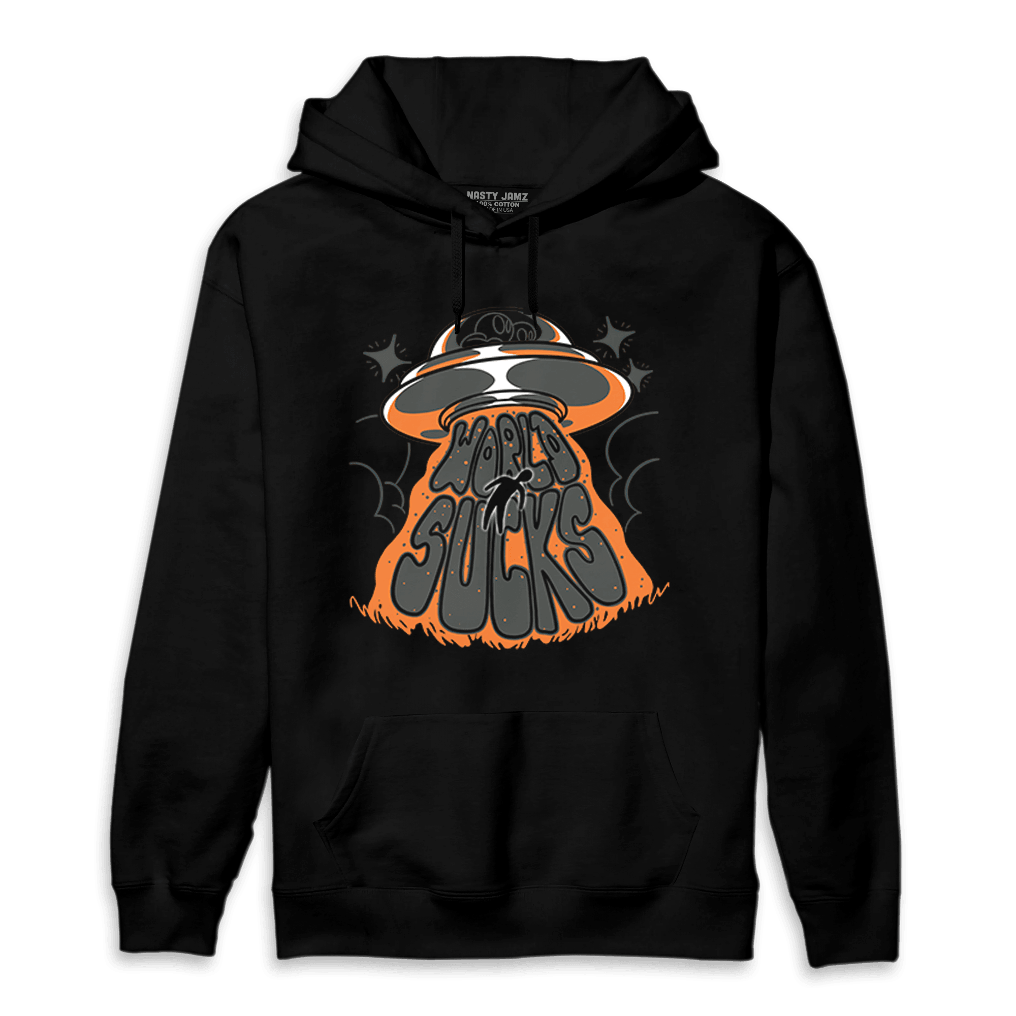 Fear Pack 3s Hoodie Match World Sucks - NastyJamz