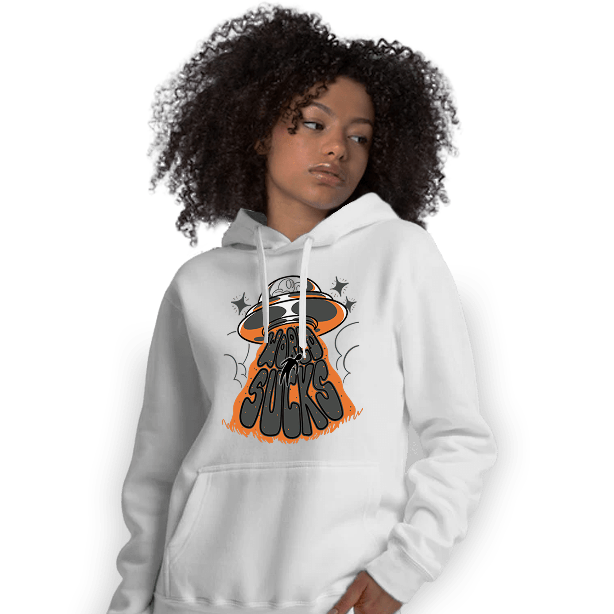 Fear Pack 3s Hoodie Match World Sucks - NastyJamz