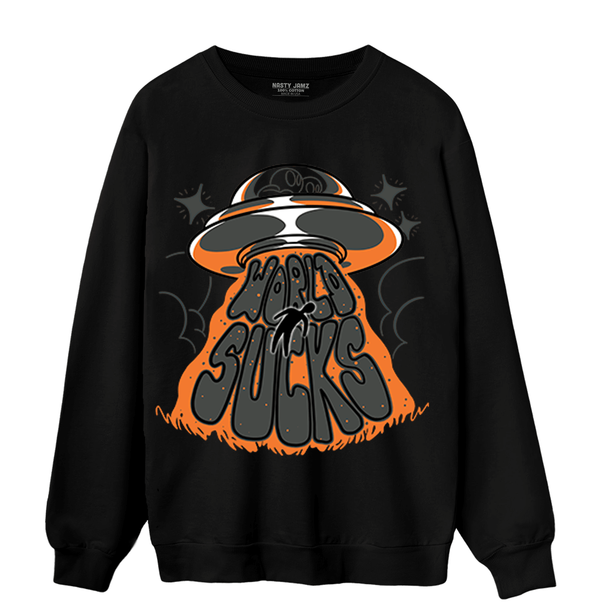 Fear Pack 3s Sweatshirt Match World Sucks - NastyJamz