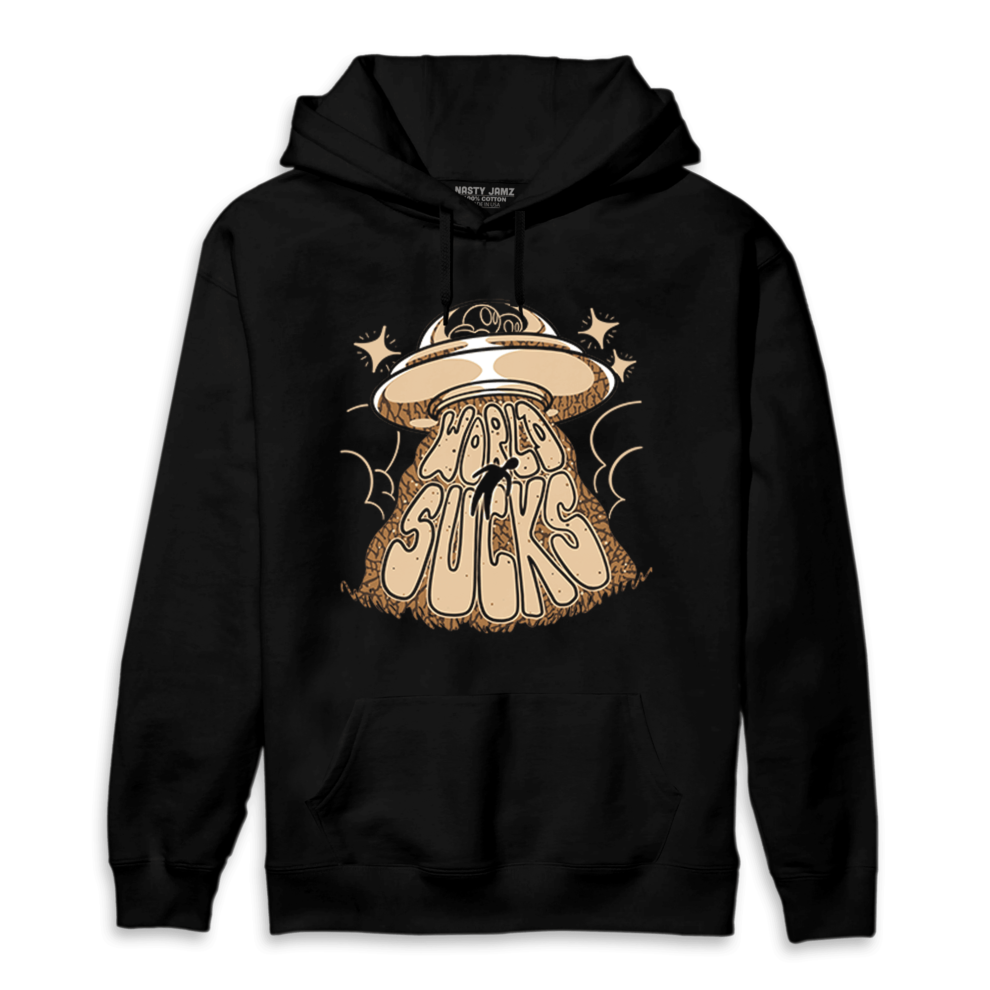 Palomino 3s Hoodie Match World Sucks - NastyJamz