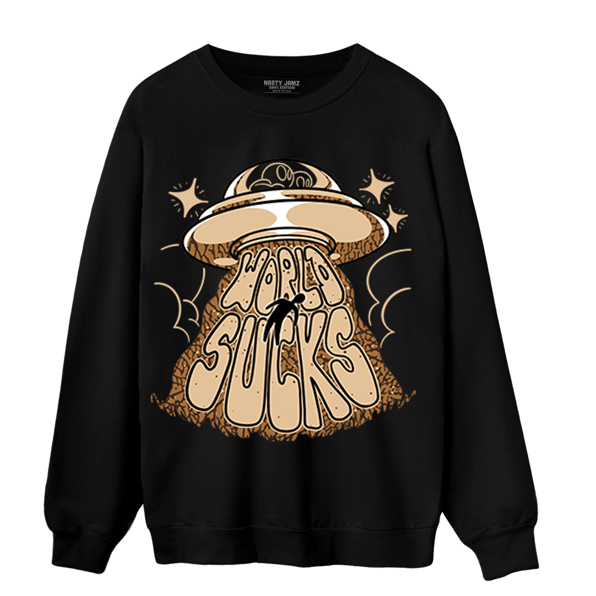 Palomino 3s Sweatshirt Match World Sucks - NastyJamz