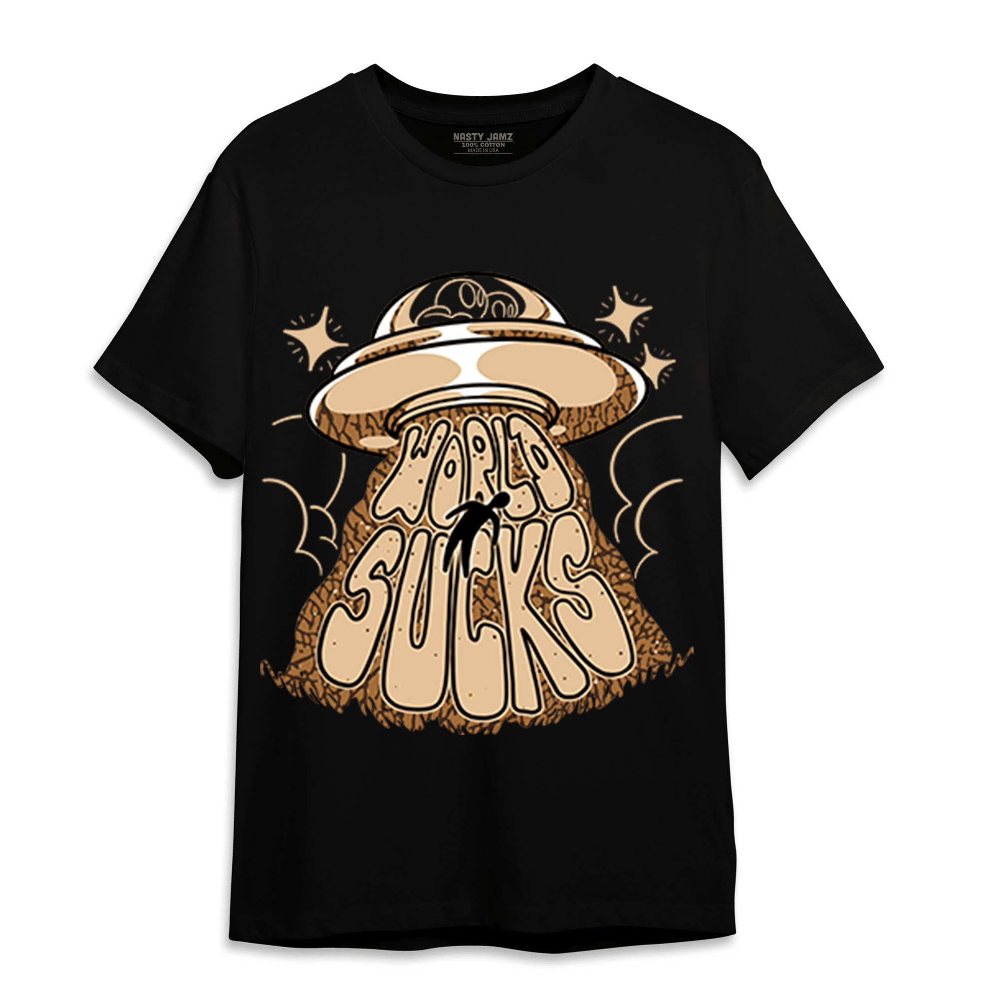 Palomino 3s T Shirt Match World Sucks - NastyJamz