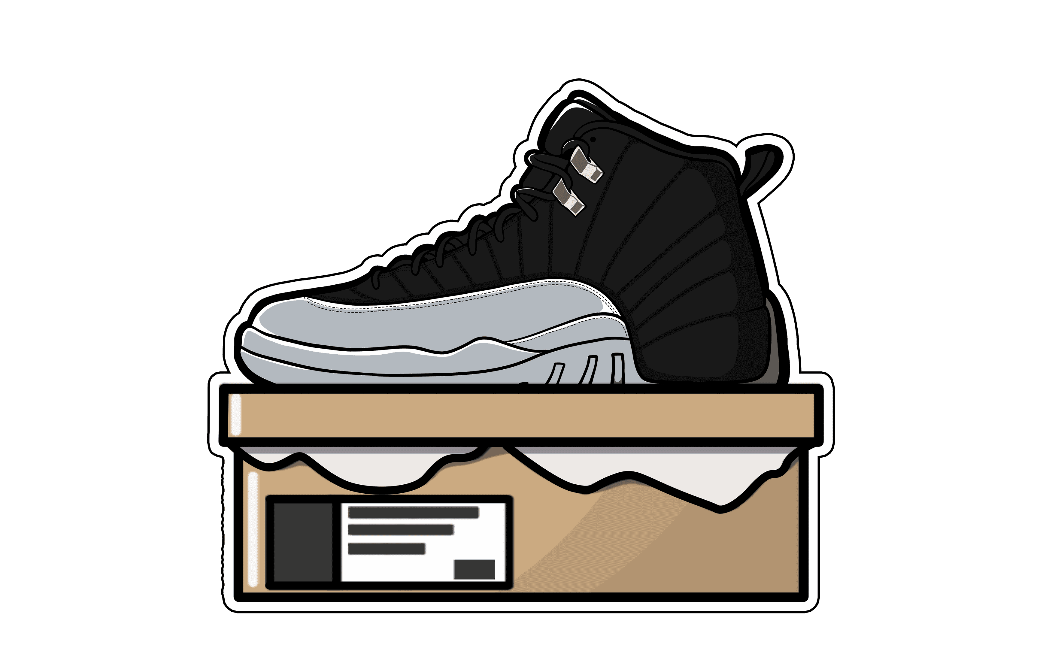 AJ 12 Wolf Grey