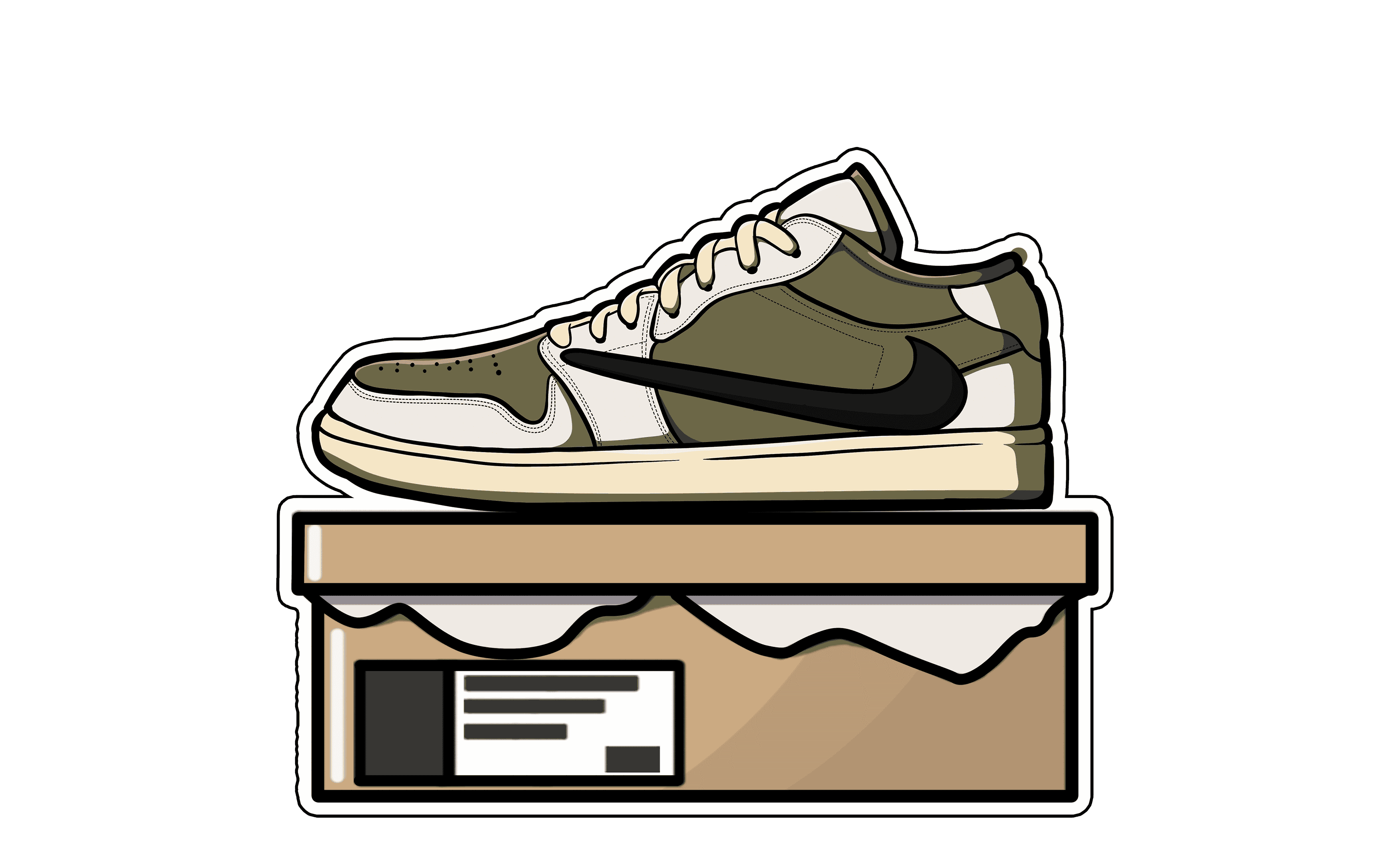 AJ 1 Medium Olive