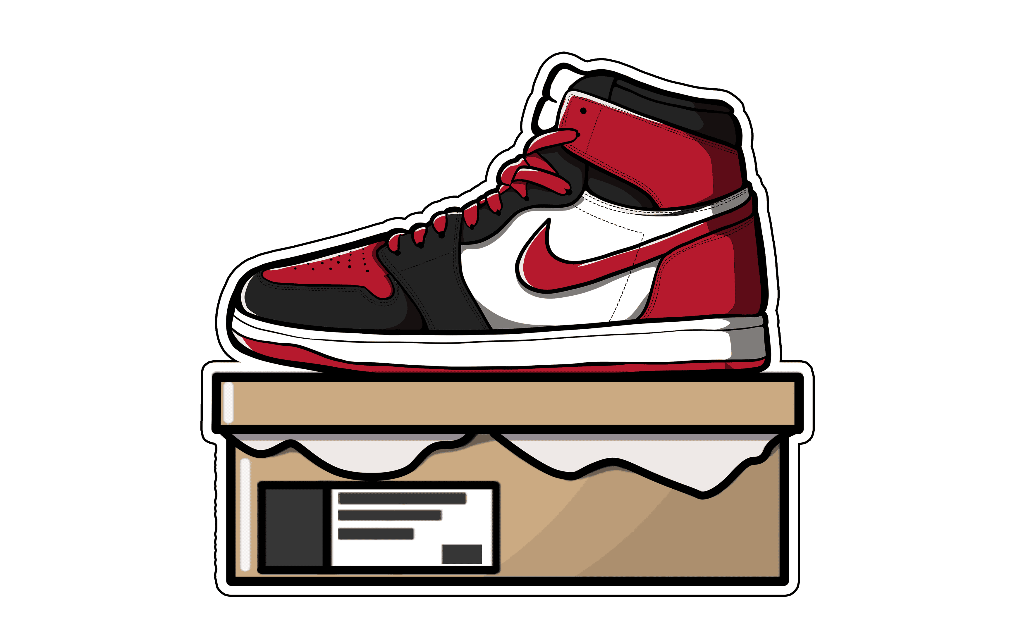 Jordan 1 Mid Alternate Bred Toe - NastyJamz