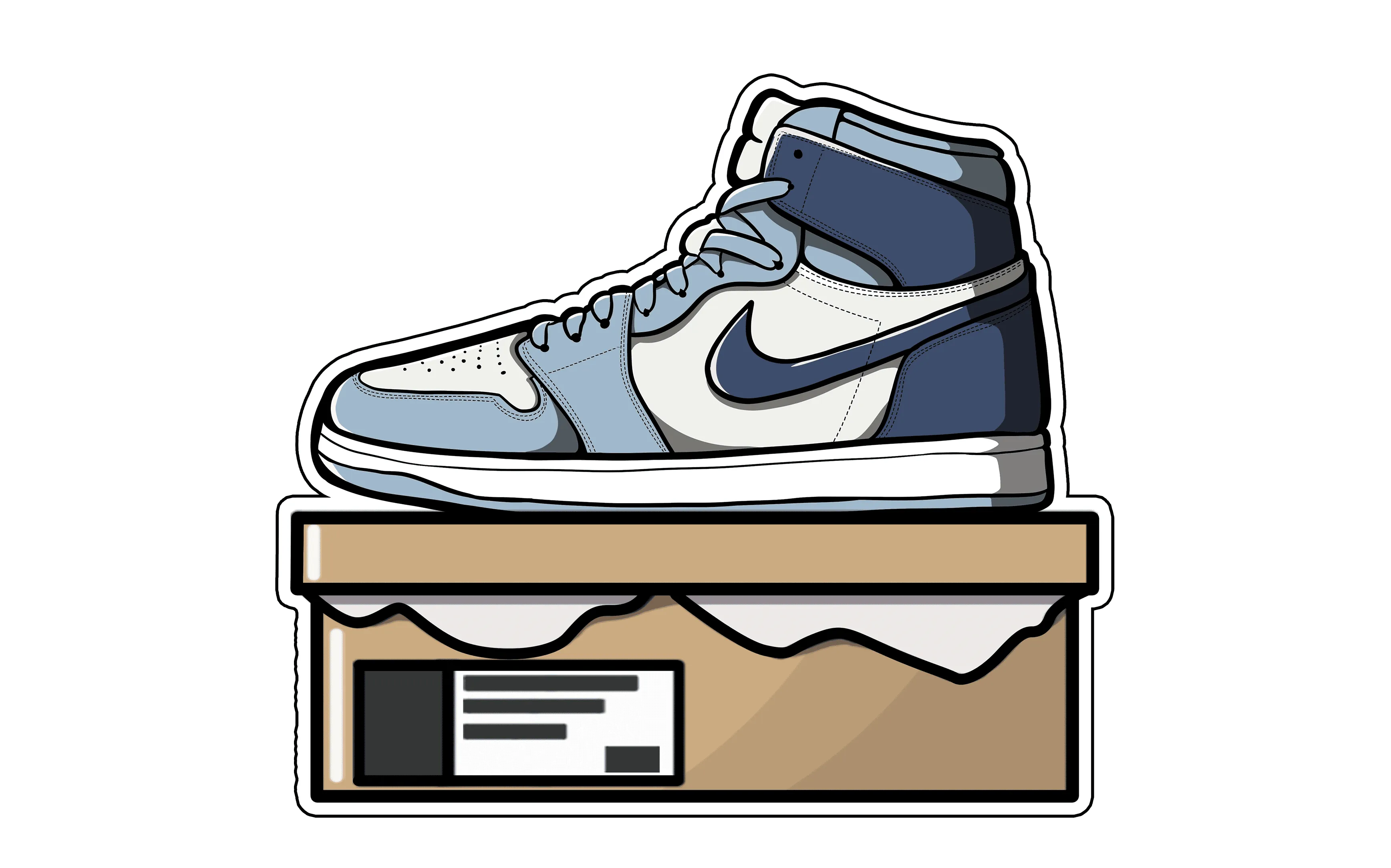 AJ 1 Mid Diffused Blue Grey