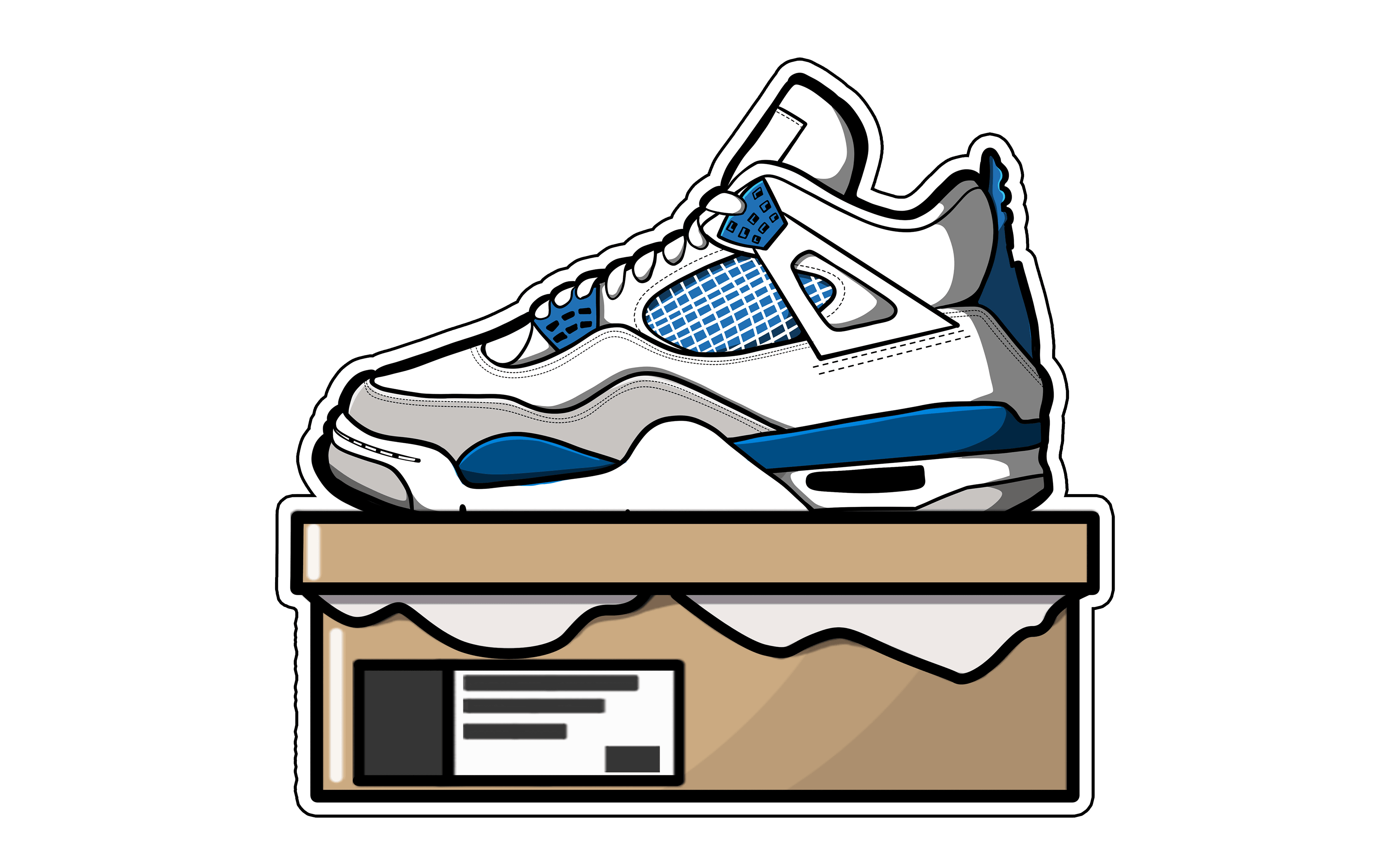 Jordan 4 Industrial Blue - NastyJamz