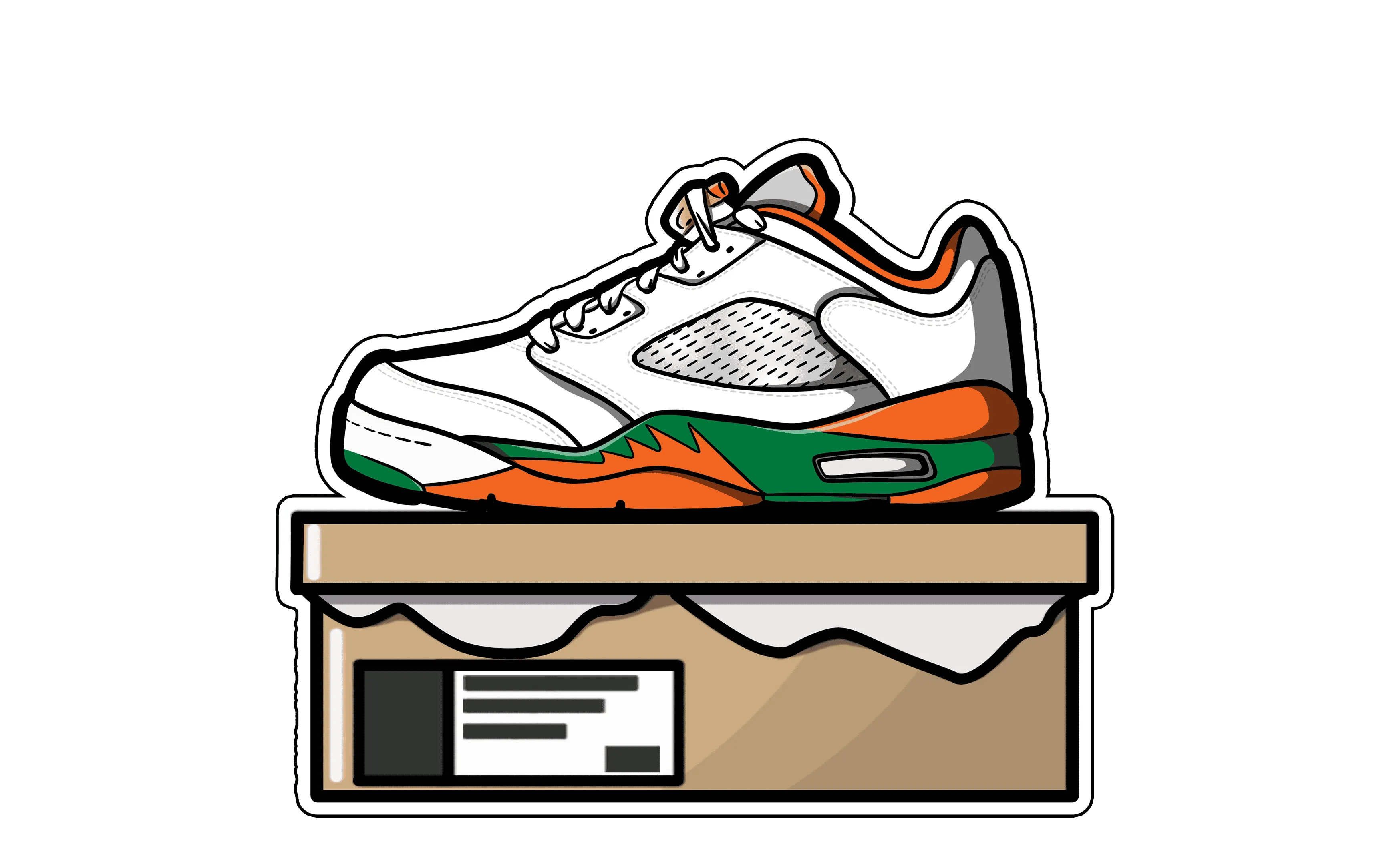 Jordan 5 Retro Low Miami Hurricanes