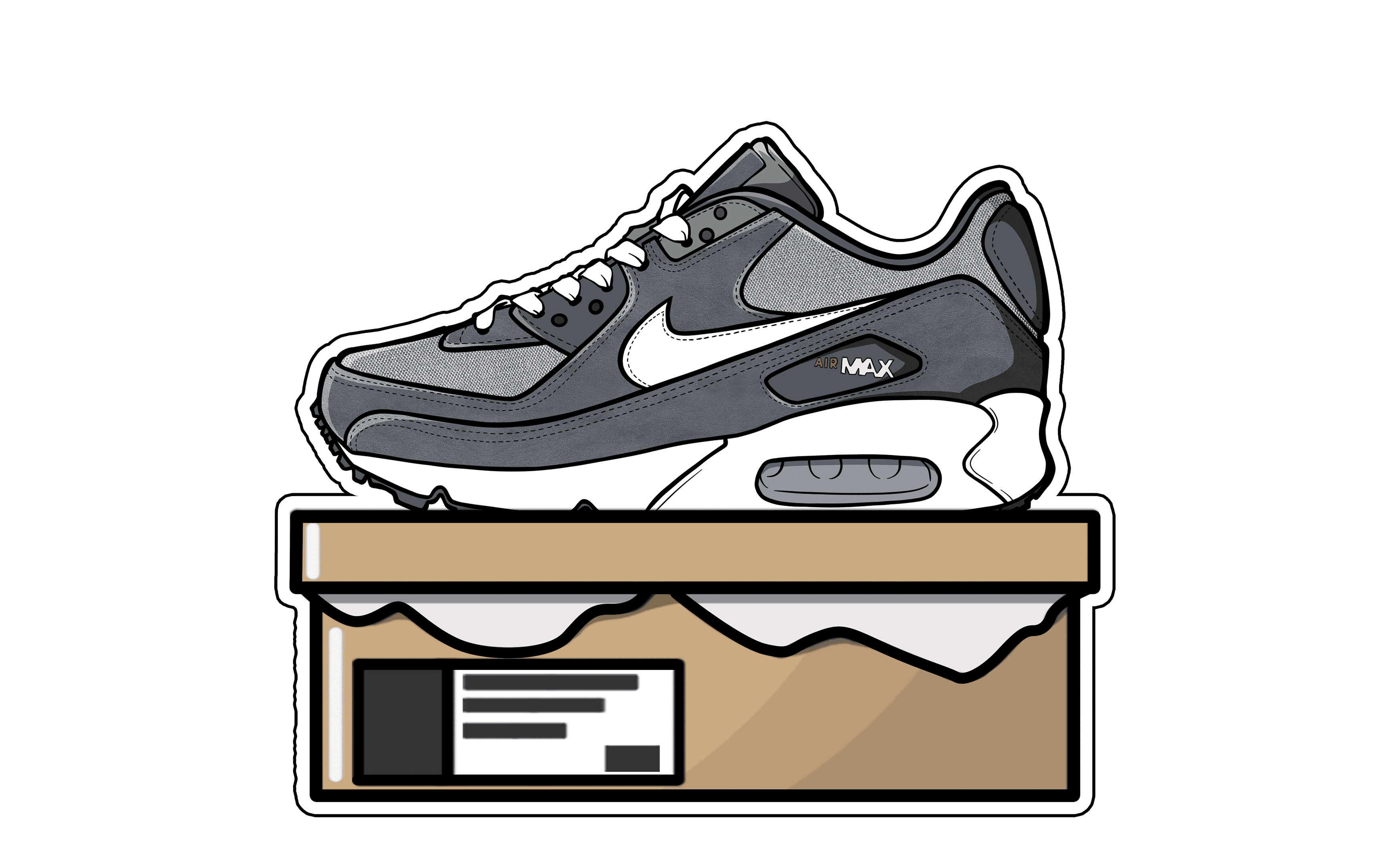 Air Max 90 Iron Grey - NastyJamz