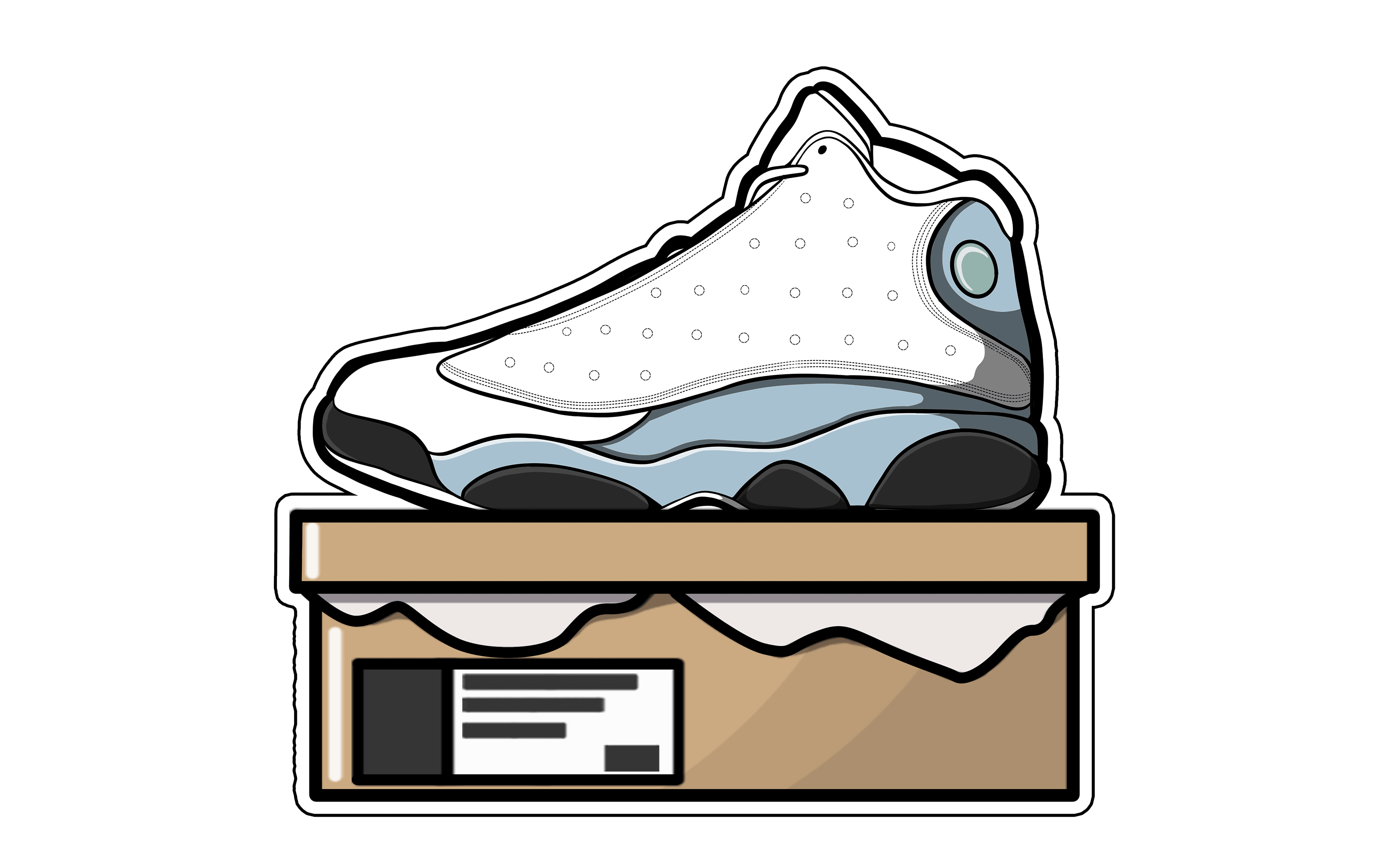 Jordan 13 Retro Blue Grey