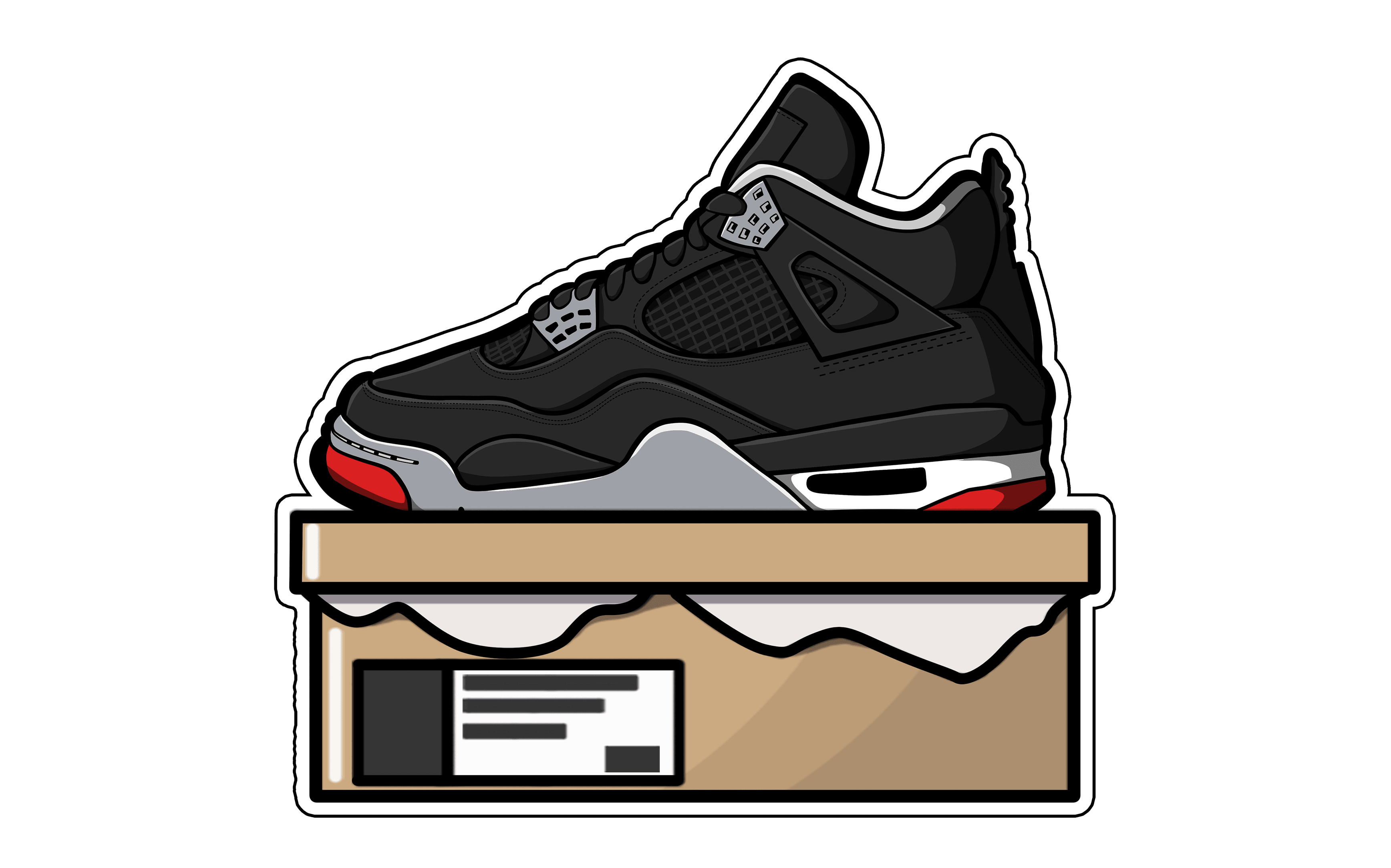 Jordan 4 Bred Reimagined - NastyJamz