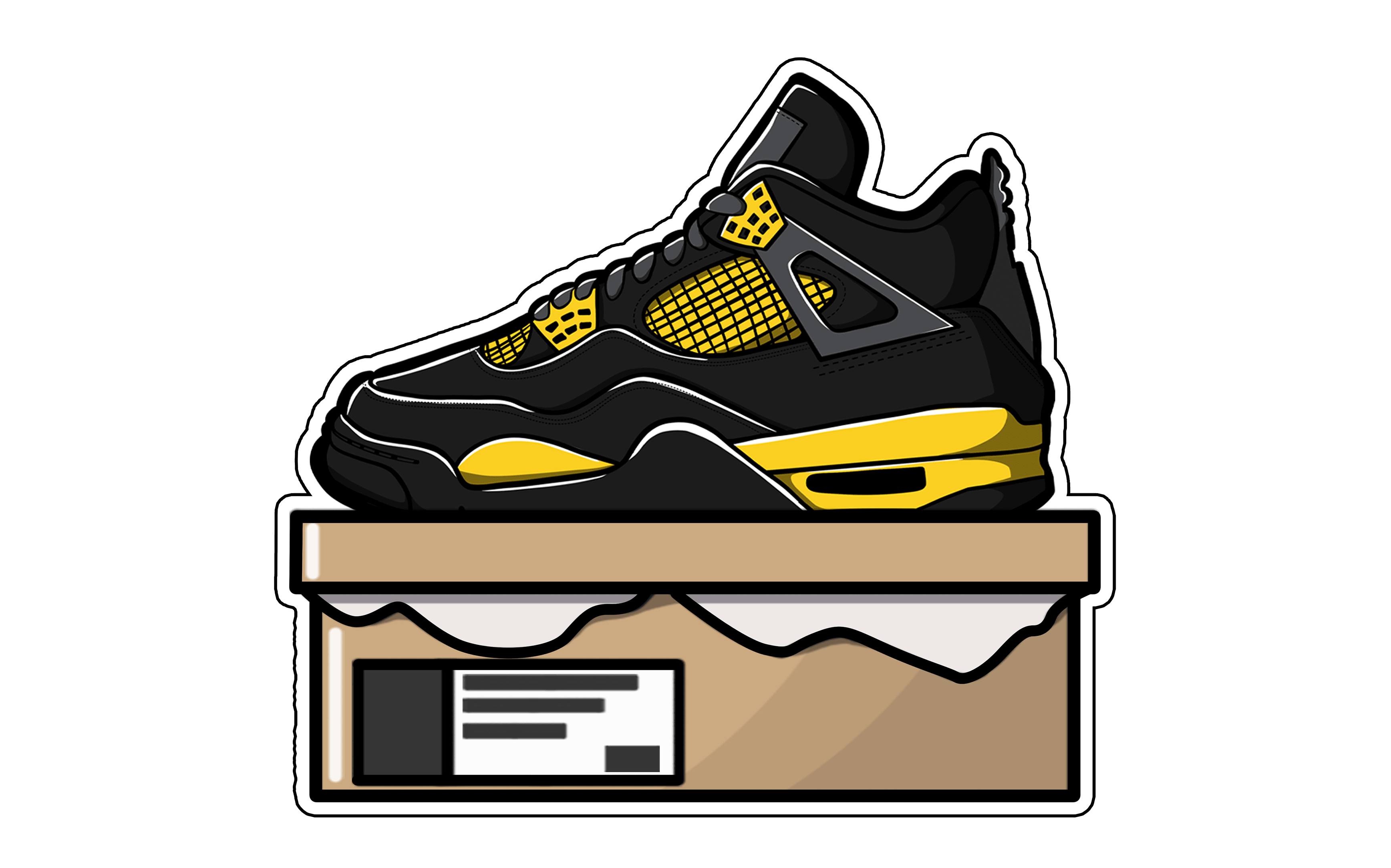 Jordan 4 Thunder - NastyJamz