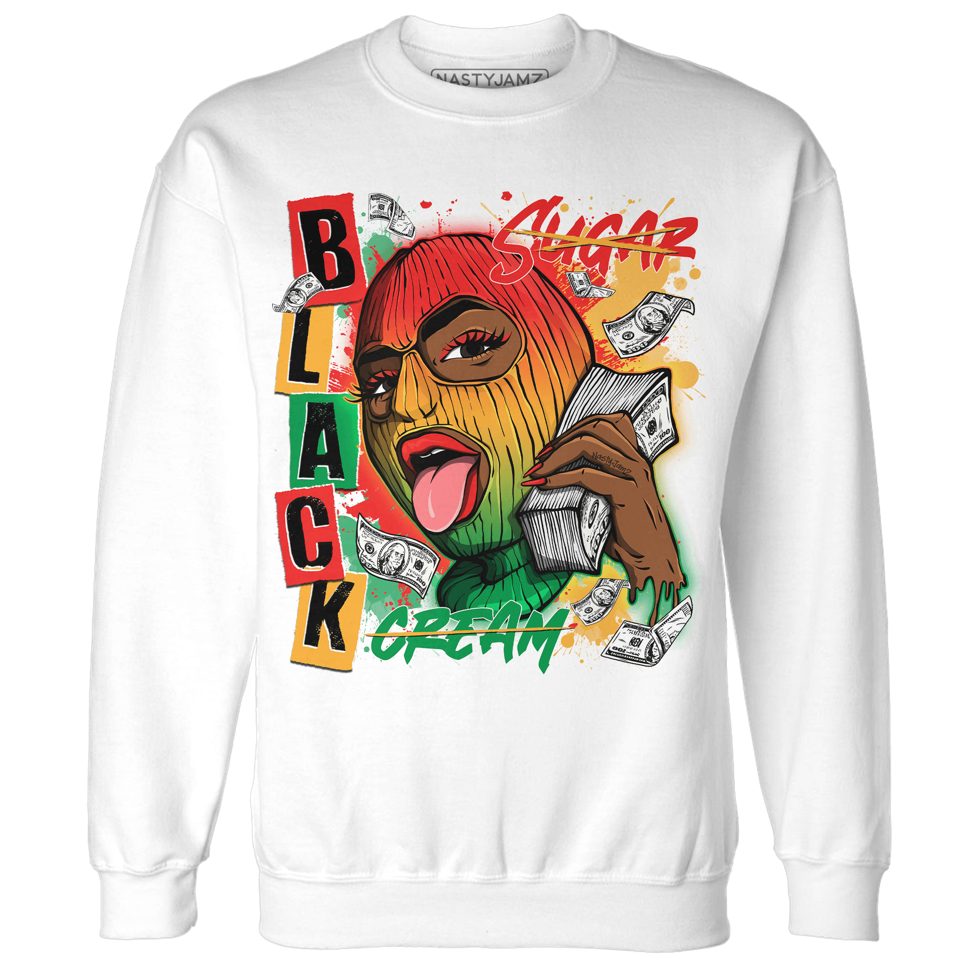 No Sugar No Cream Juneteeth Sweatshirt - NastyJamz