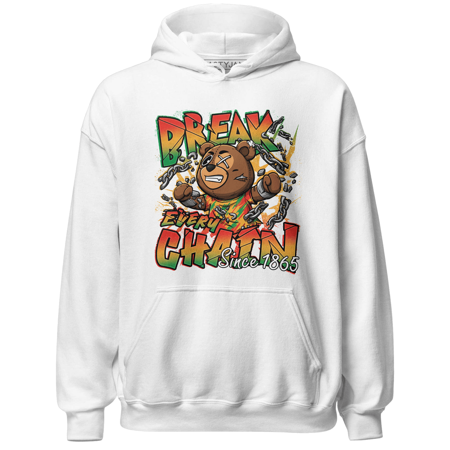 BER Break Chain Juneteeth Hoodie - NastyJamz