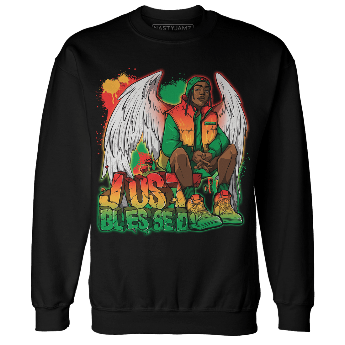Just Blessed Juneteeth Sweatshirt - NastyJamz