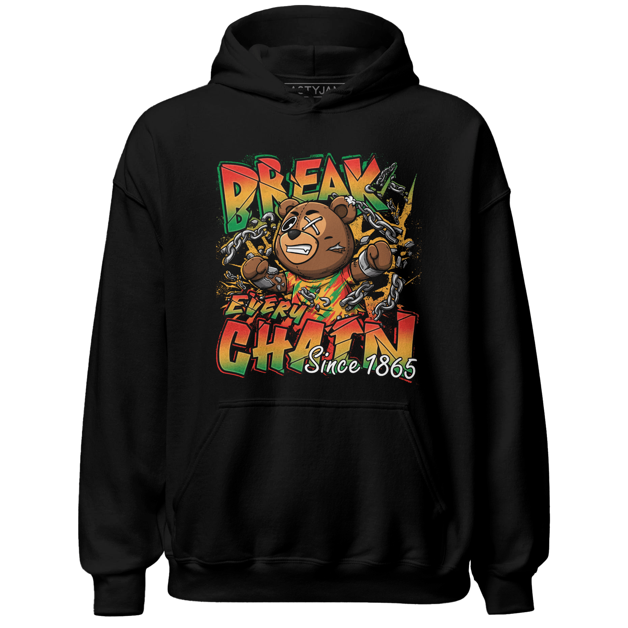 BER Break Chain Juneteeth Hoodie - NastyJamz