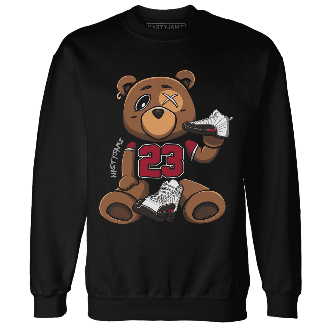 Retro-Red-Taxi-12s-Sweatshirt-Match-23-BER-Body