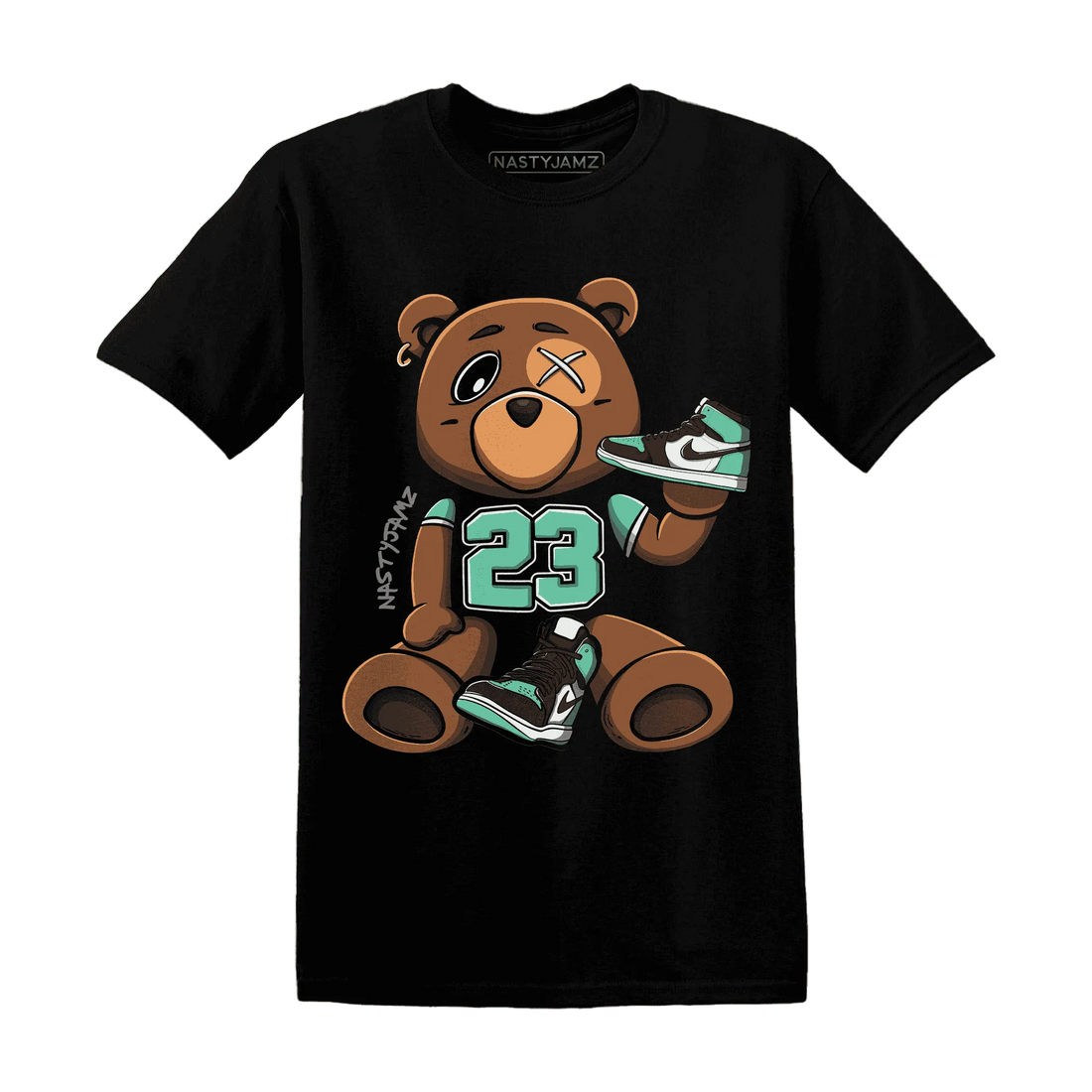 High-OG-Green-Glow-1s-T-Shirt-Match-23-BER-Body