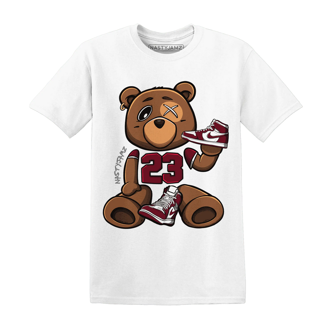 High-White-Team-Red-1s-T-Shirt-Match-23-BER-Body