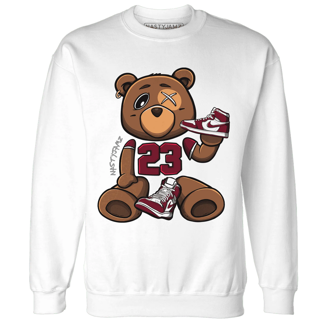 High-White-Team-Red-1s-Sweatshirt-Match-23-BER-Body