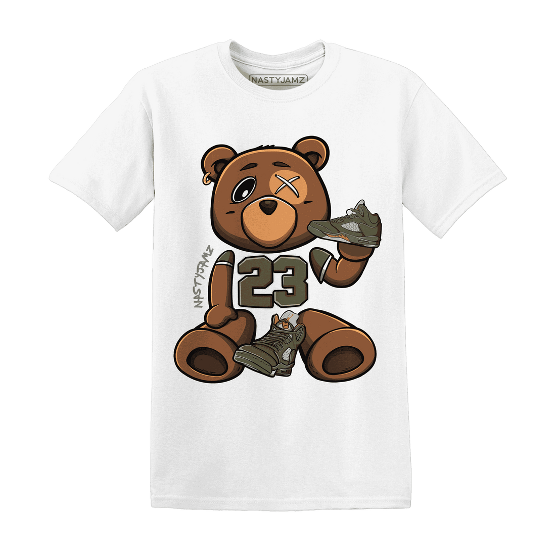 Olive-5s-T-Shirt-Match-23-BER-Body