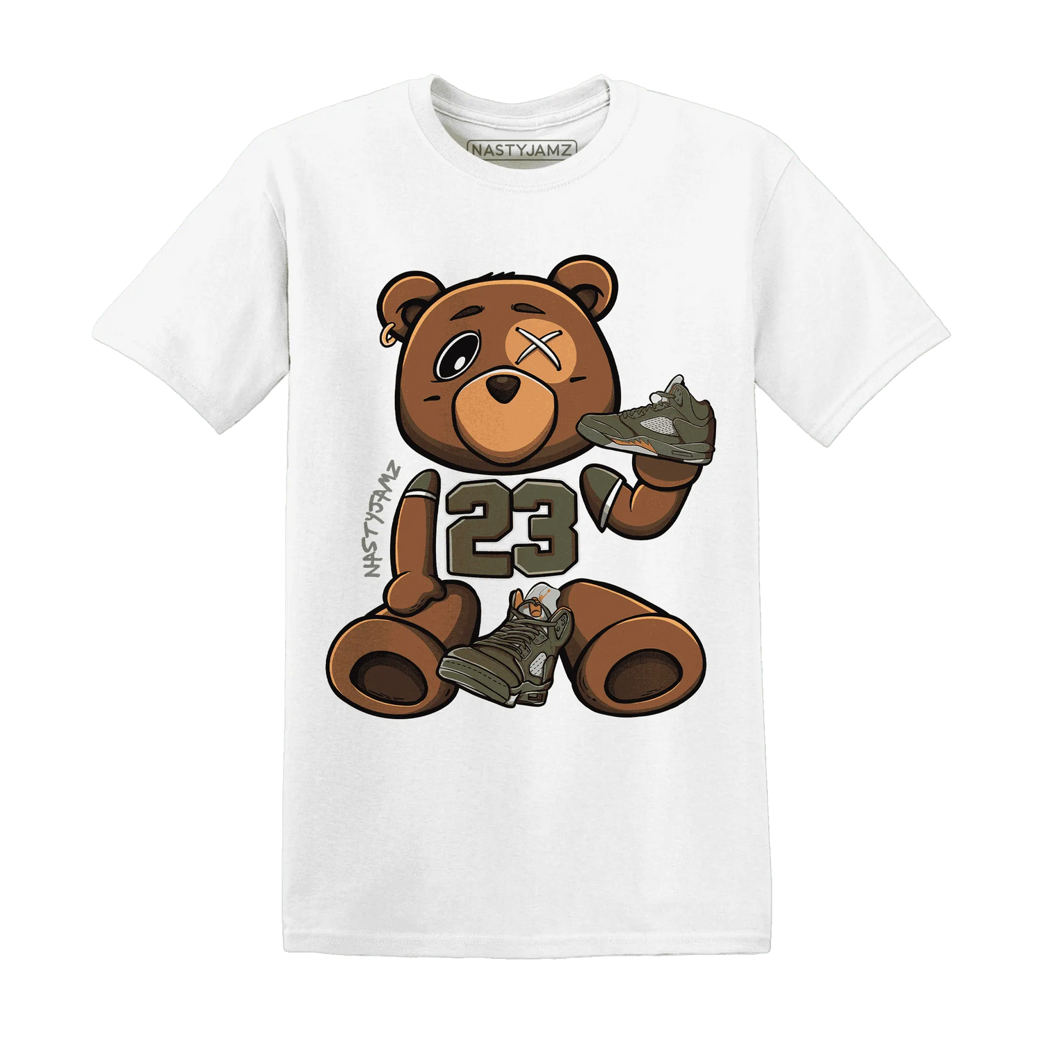 Olive-5s-T-Shirt-Match-23-BER-Body