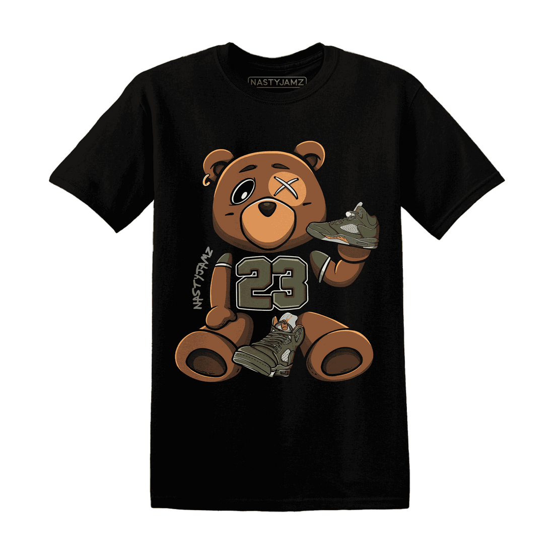 Olive-5s-T-Shirt-Match-23-BER-Body