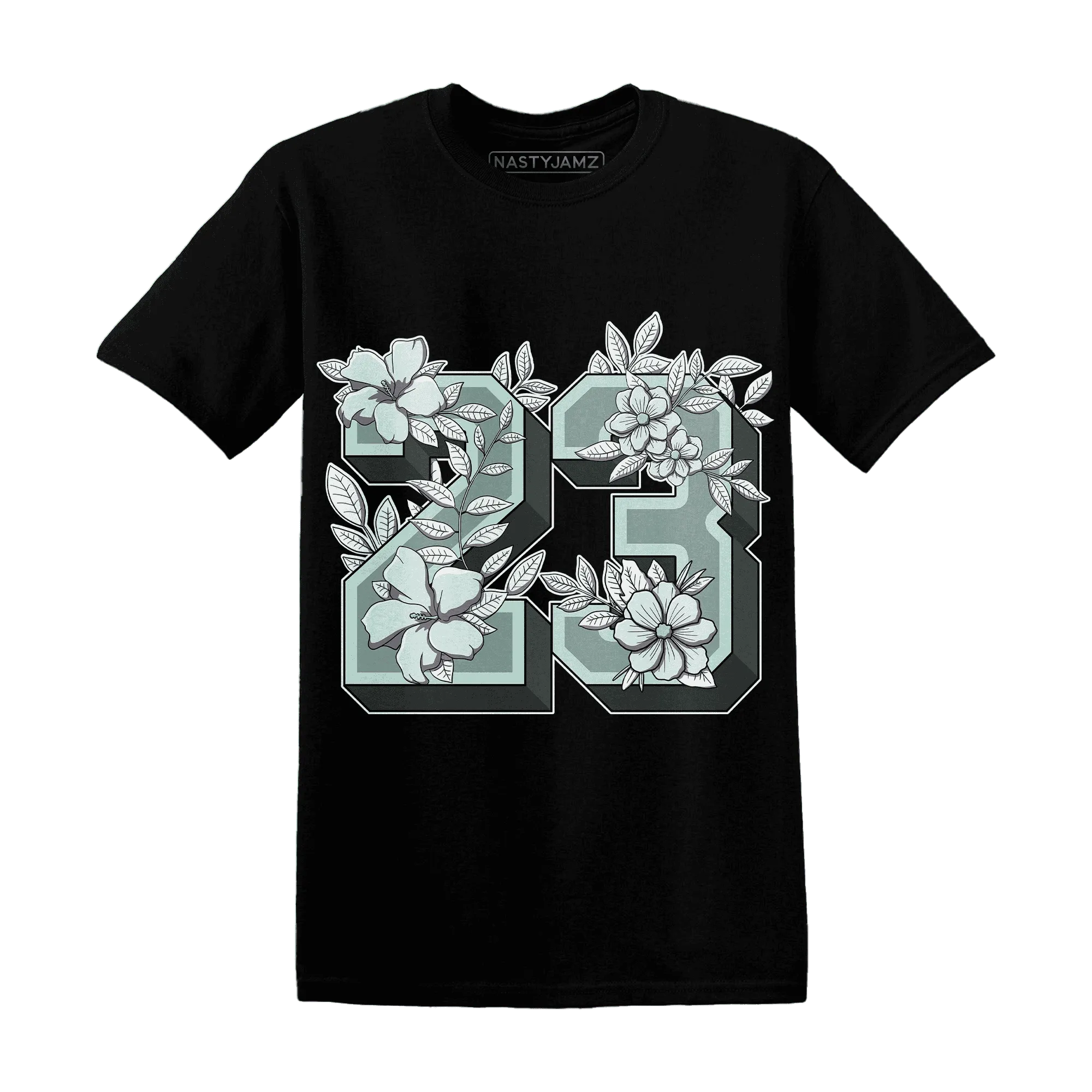 AF-1-Low-Jade-Ice-White-NastyJamz-T-Shirt-Match-23-Floral