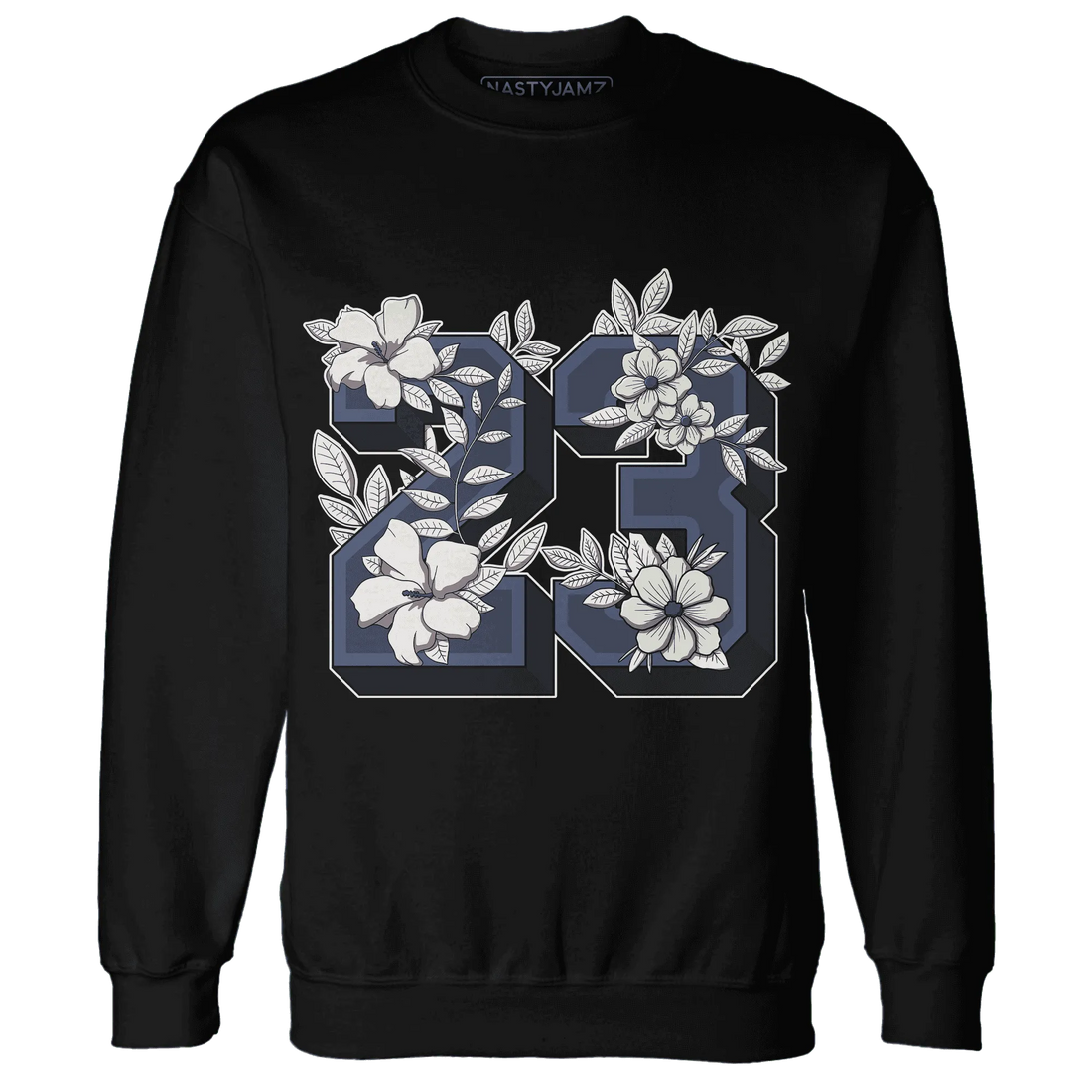 Low-Diffused-Blue-11s-Sweatshirt-Match-23-Floral