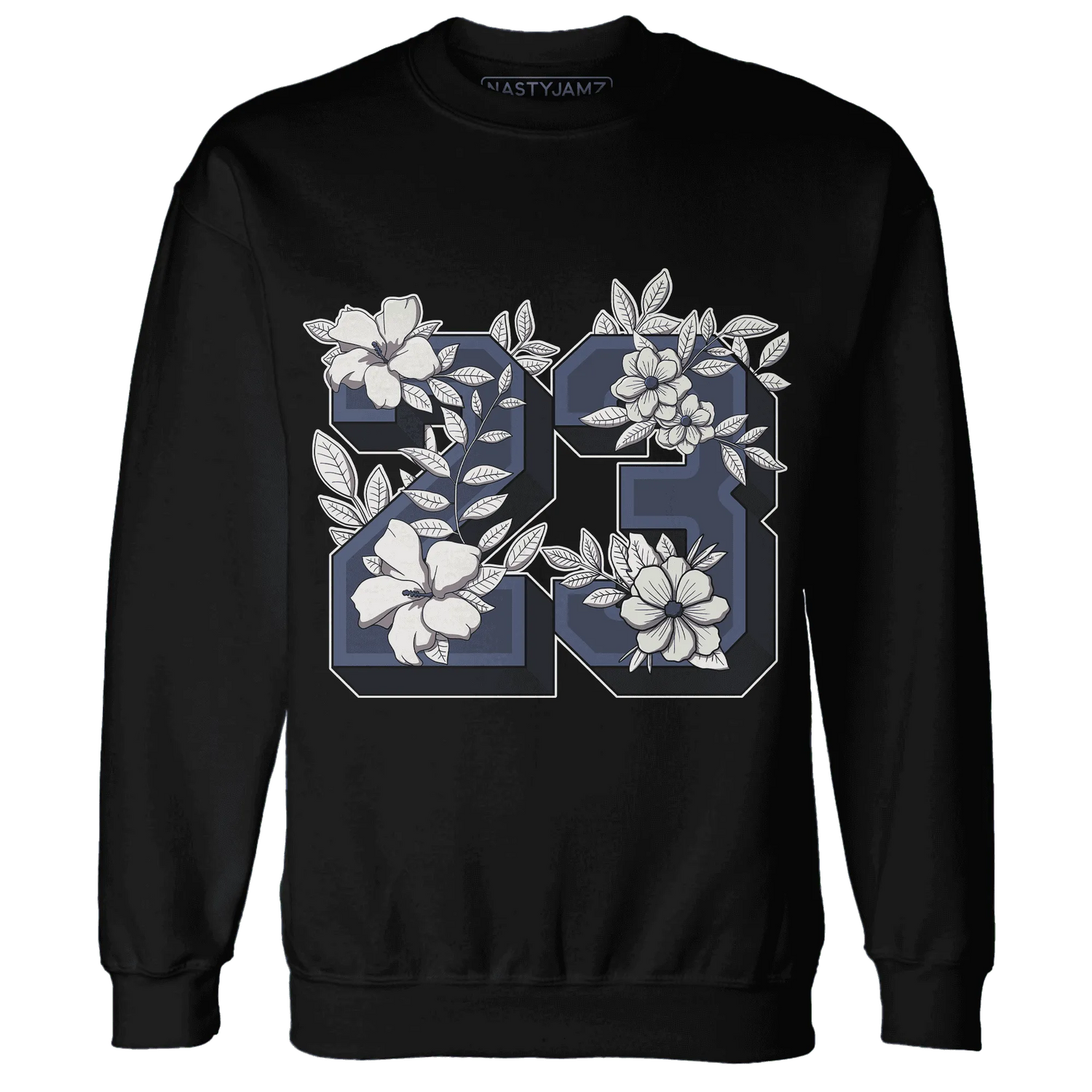 Low-Diffused-Blue-11s-Sweatshirt-Match-23-Floral