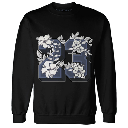 Low-Diffused-Blue-11s-Sweatshirt-Match-23-Floral