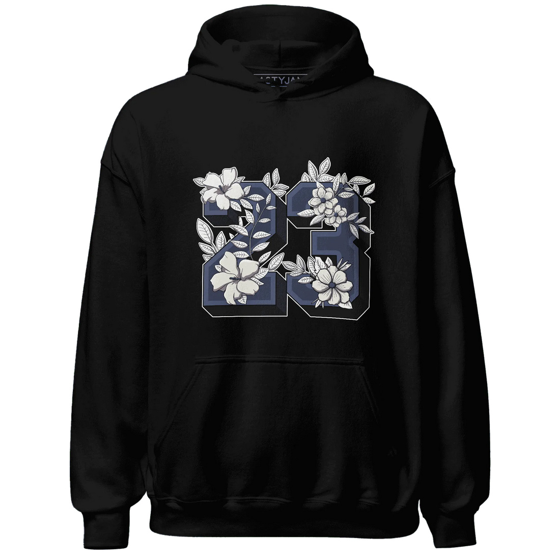 Low-Diffused-Blue-11s-Hoodie-Match-23-Floral